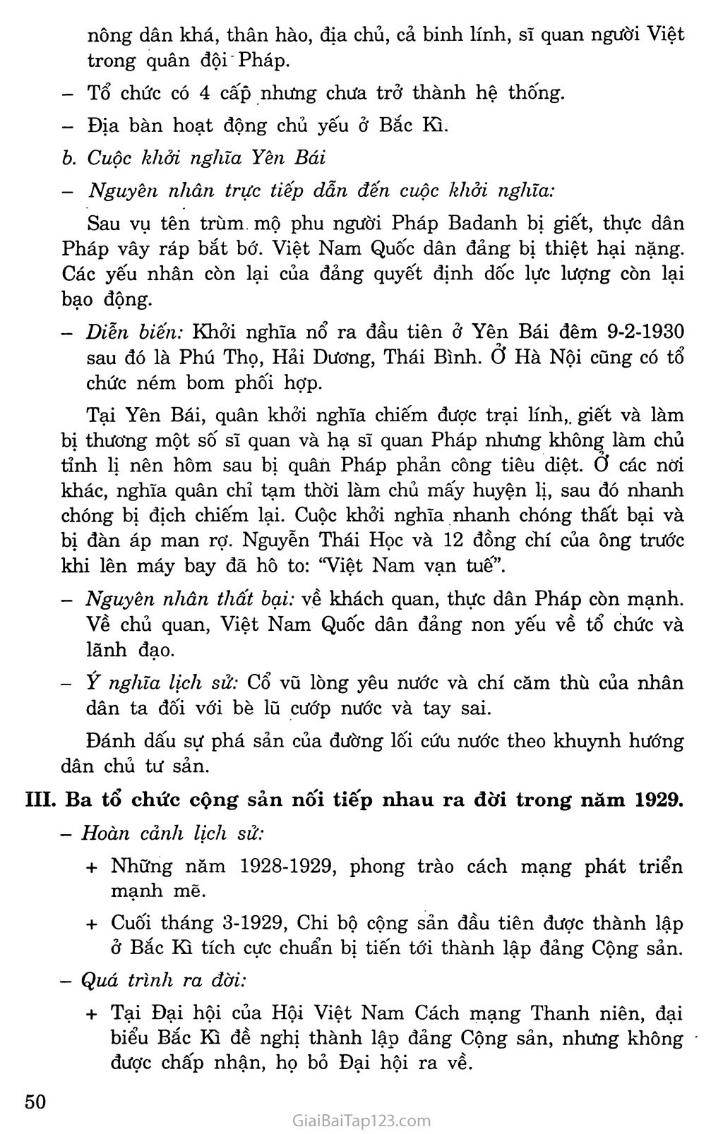 Bài 17: Cách mạng Việt Nam trước khi Đảng Cộng sản ra đời trang 3