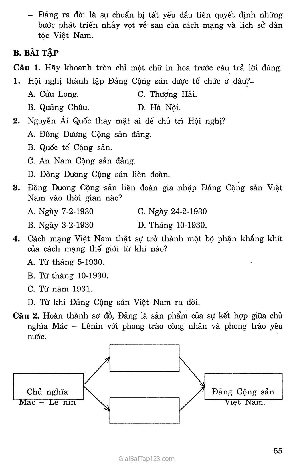 Bài 18: Đảng Cộng sản Việt Nam ra đời trang 3