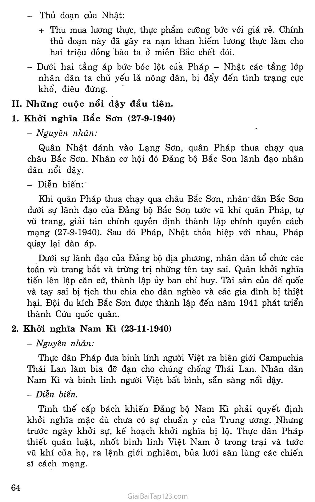 Bài 21: Việt Nam trong những năm 1939 - 1945 trang 2