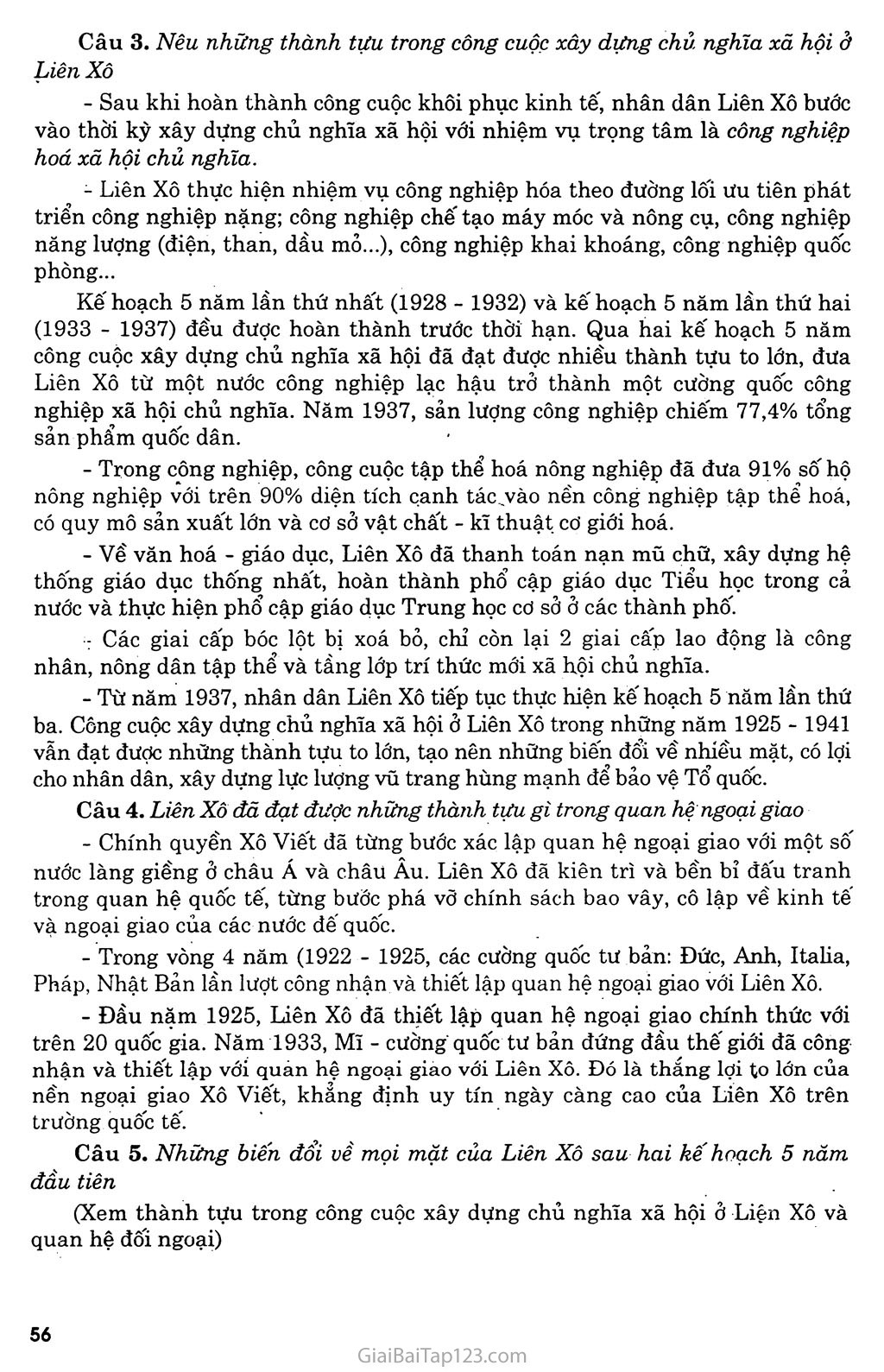 Bài 10: Liên Xô xây dựng chủ nghĩa xã hội (1921 - 1941) trang 5 Bài 10: Liên Xô xây dựng chủ nghĩa xã hội (1921 - 1941) trang 5