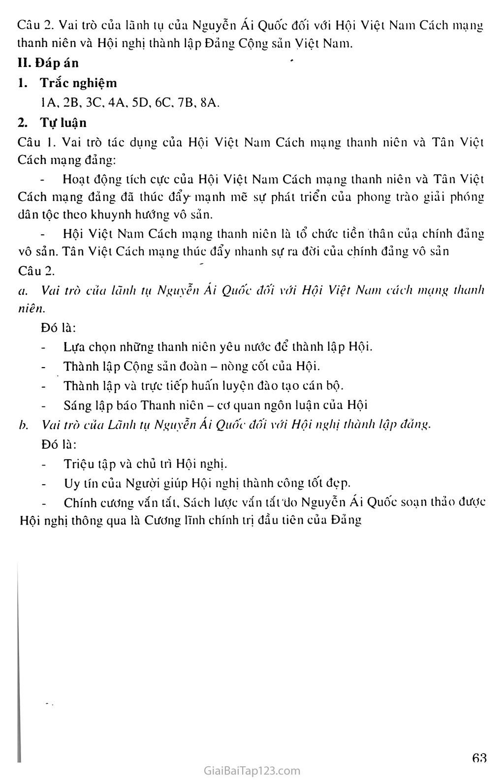 Bài 13.: Phong trào dân tộc dân chủ ở Việt Nam từ năm 1925 đến năm 1930 trang 6