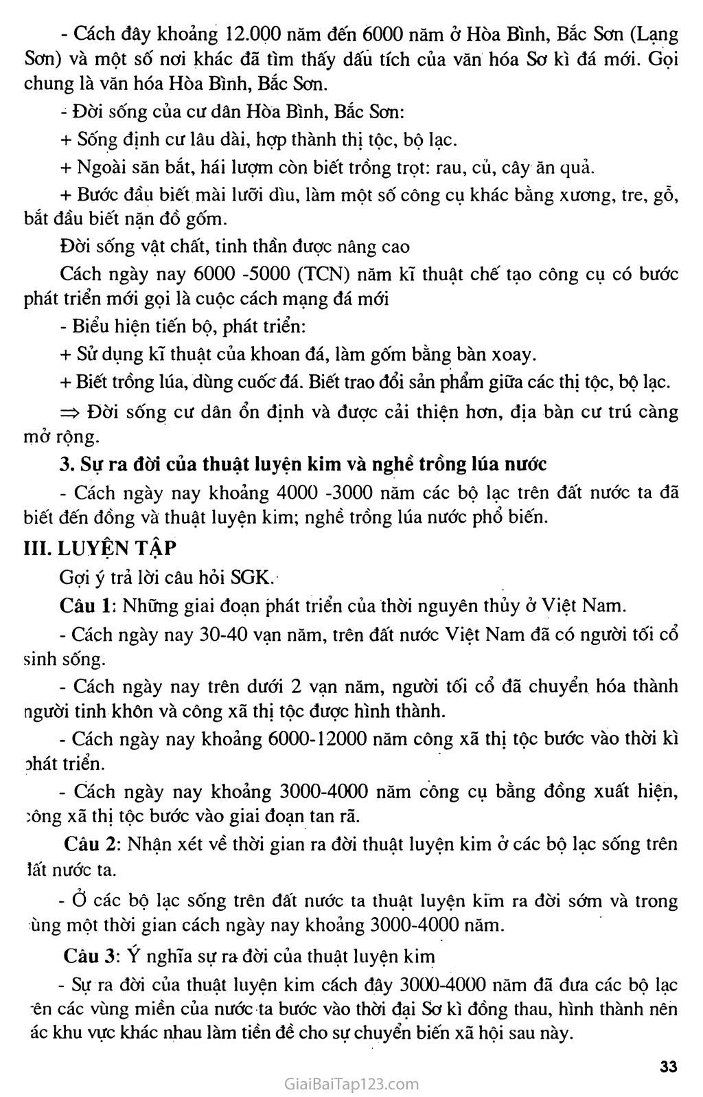 Bài 13: Việt Nam thời nguyên thủy trang 2