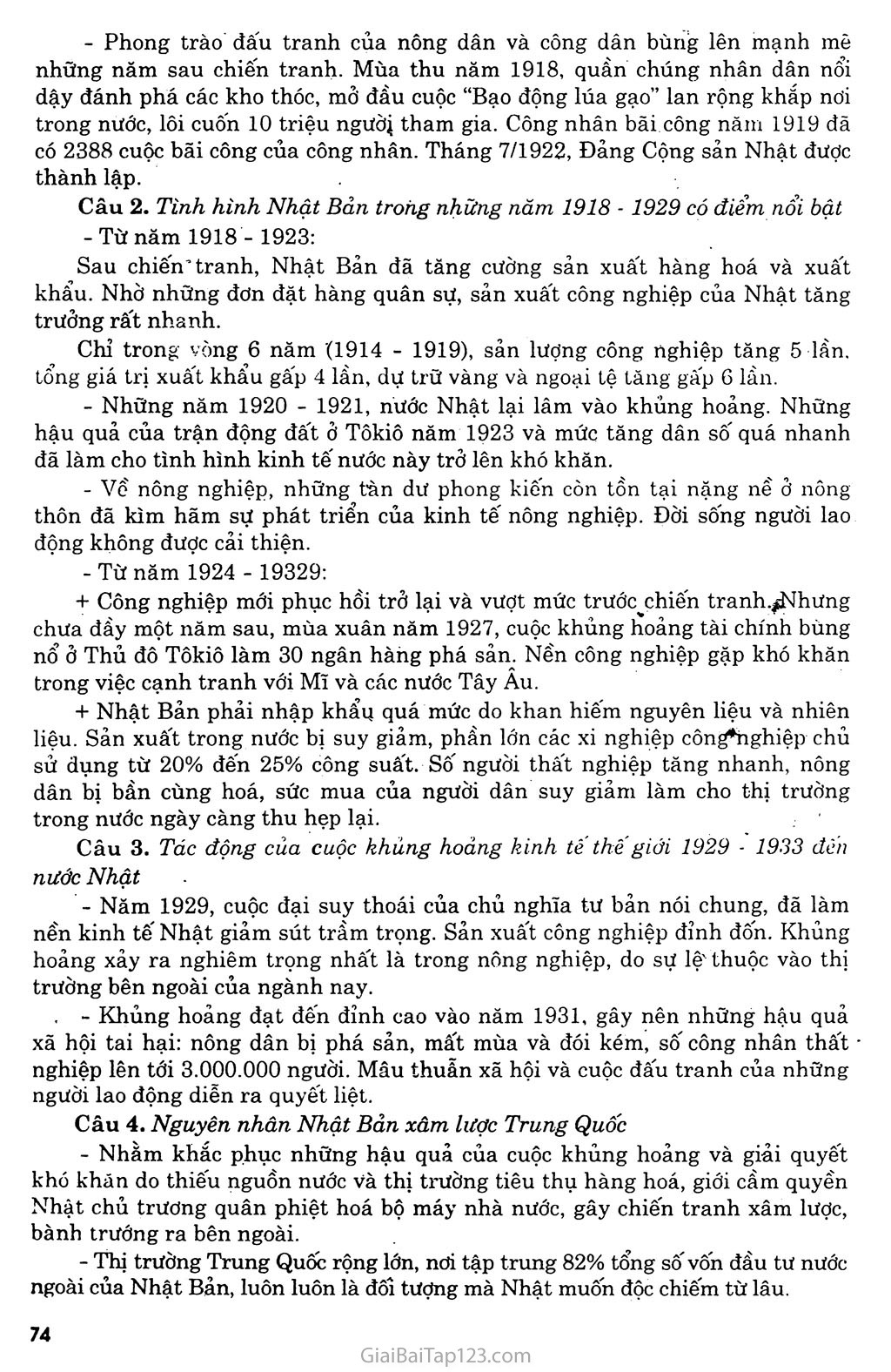 Bài 14: Nhật Bản giữa hai cuộc chiến tranh thế giới (1918 - 1939) trang 5