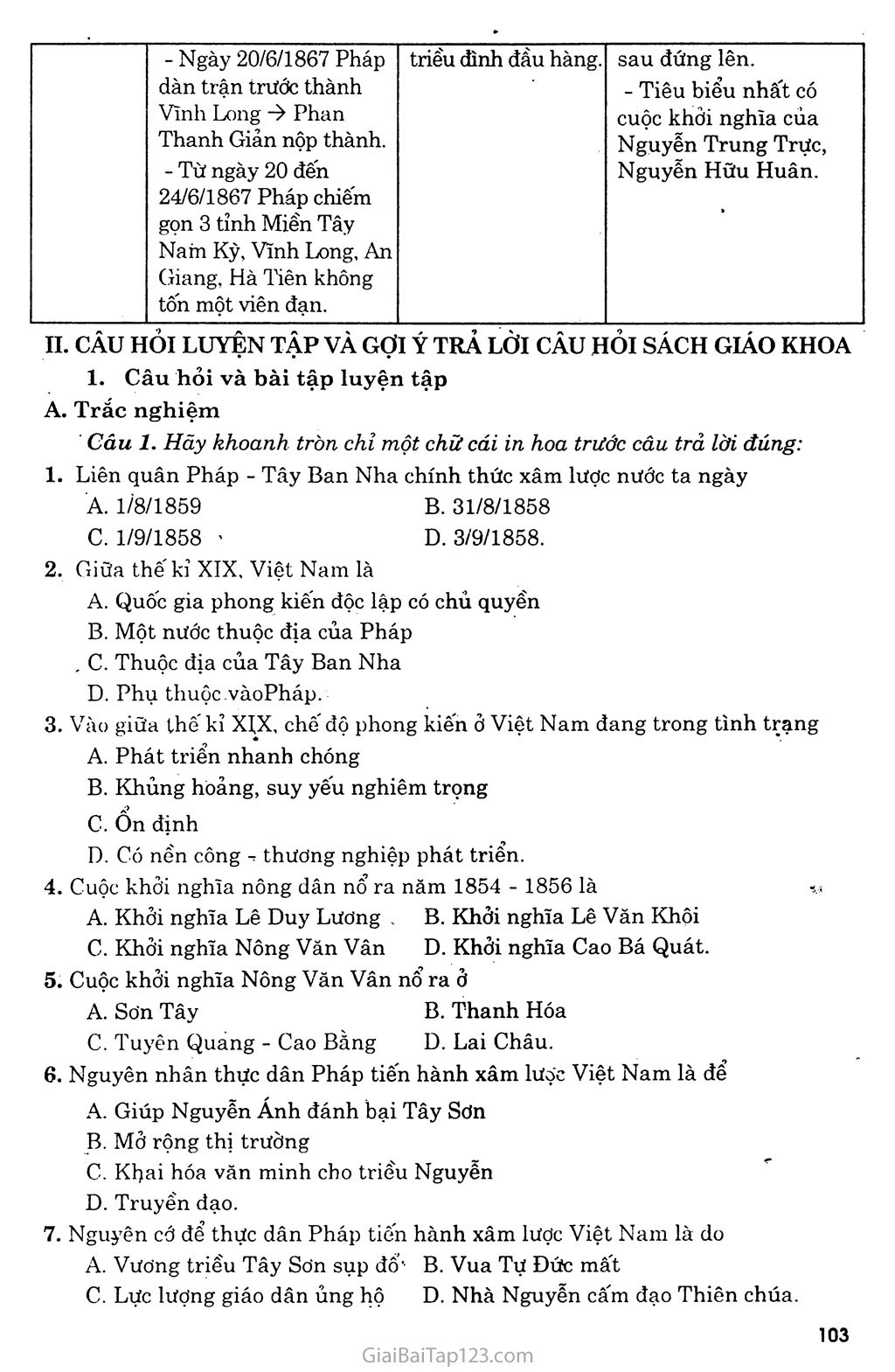 Bài 19: Nhân dân Việt Nam kháng chiến chống thực dân Pháp xâm lược (từ năm 1858 đến trước năm 1873) trang 4