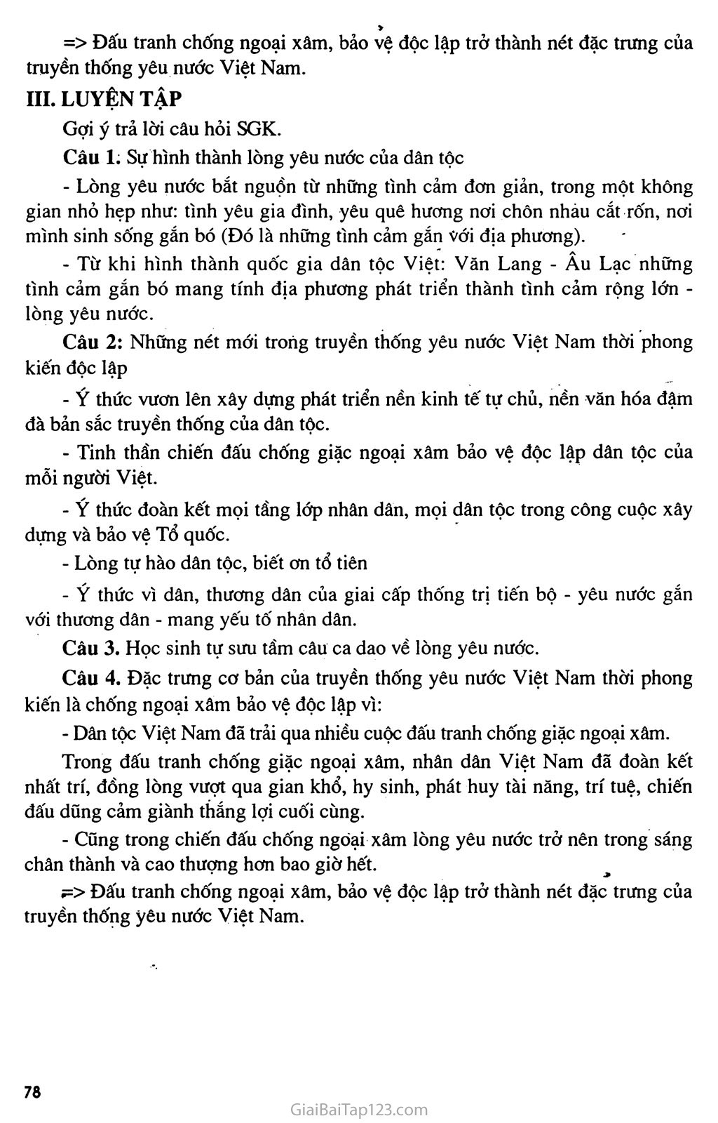 Bài 28: Truyền thống yêu nước của dân tộc Việt Nam thời phong kiến trang 3