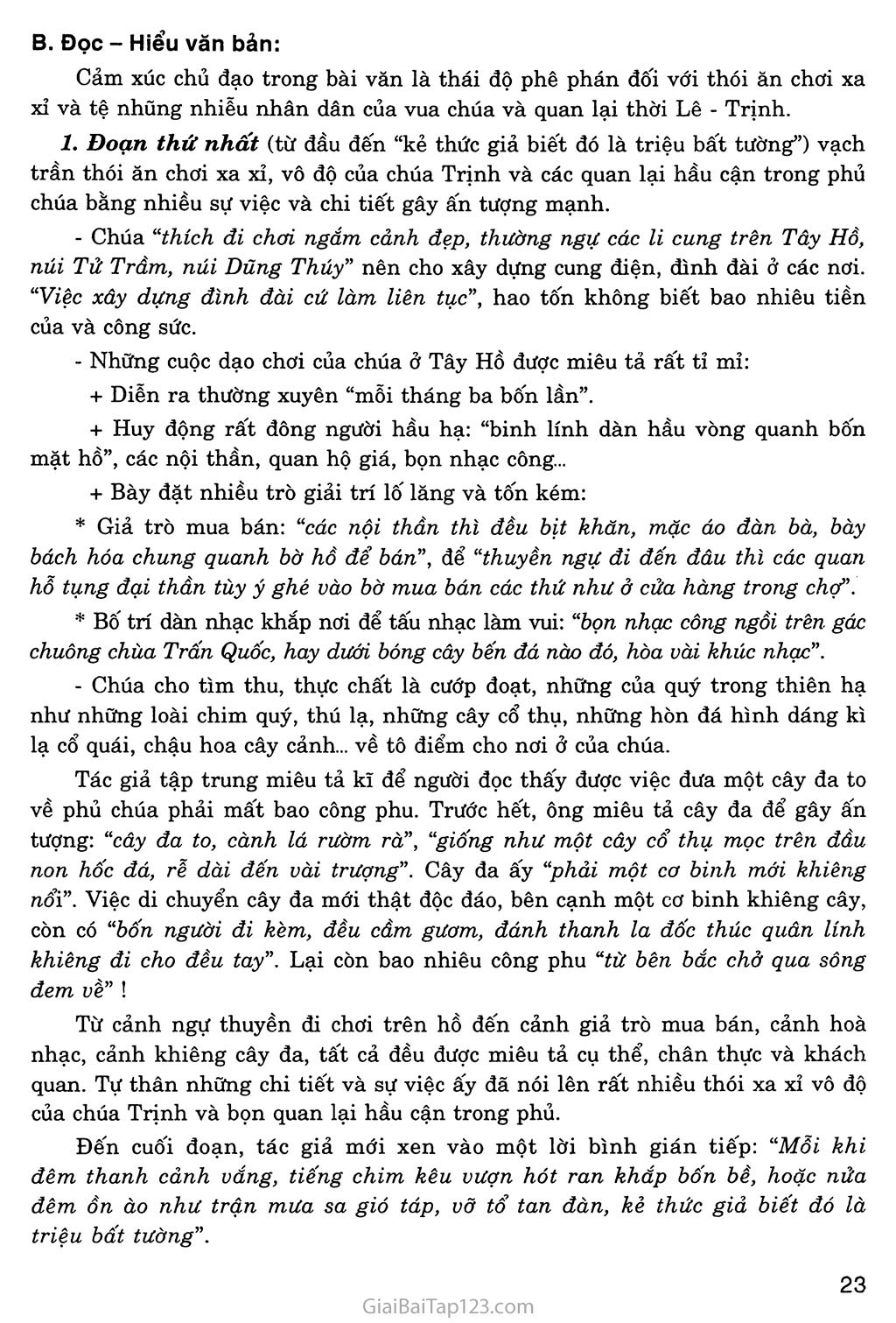 Chuyện cũ trong phủ chúa Trịnh (trích Vũ trung tùy bút) trang 2