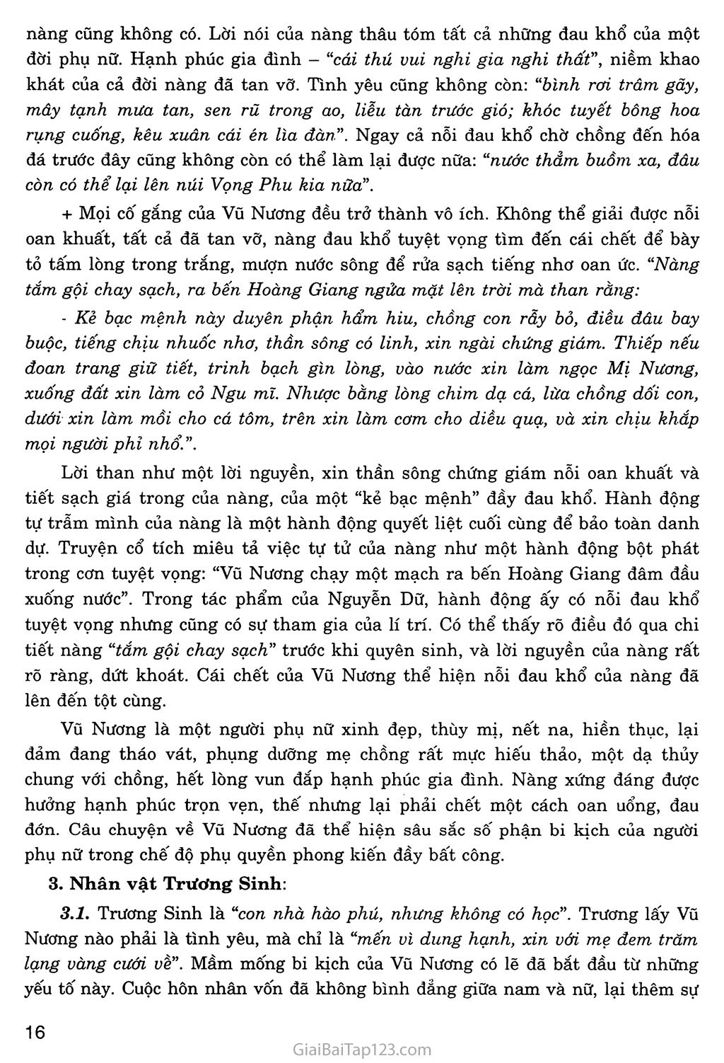Chuyện người con gái Nam Xương (trích Truyền kì mạn lục) trang 4