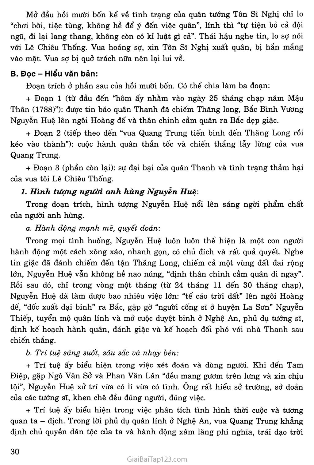 Hoàng Lê nhất thống chí - Hồi thứ mười bốn (trích) trang 3