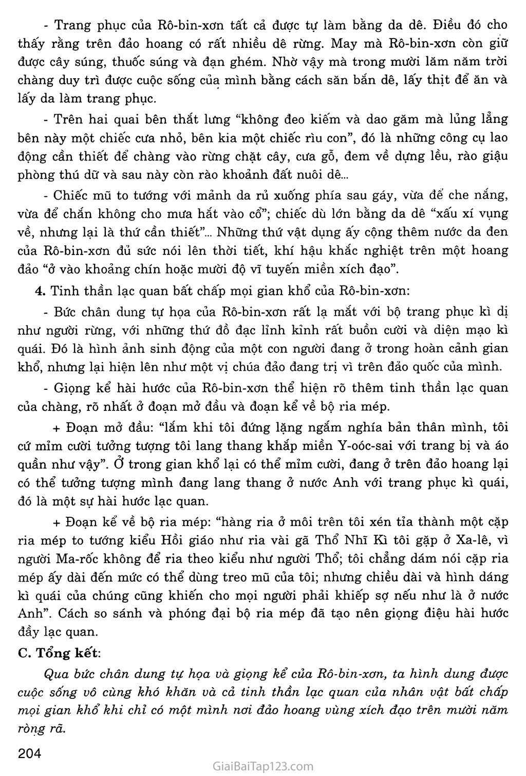 Rô - bin - xơn ngoài đảo hoang (trích Rô - bin - xơn Cru - xô) trang 3