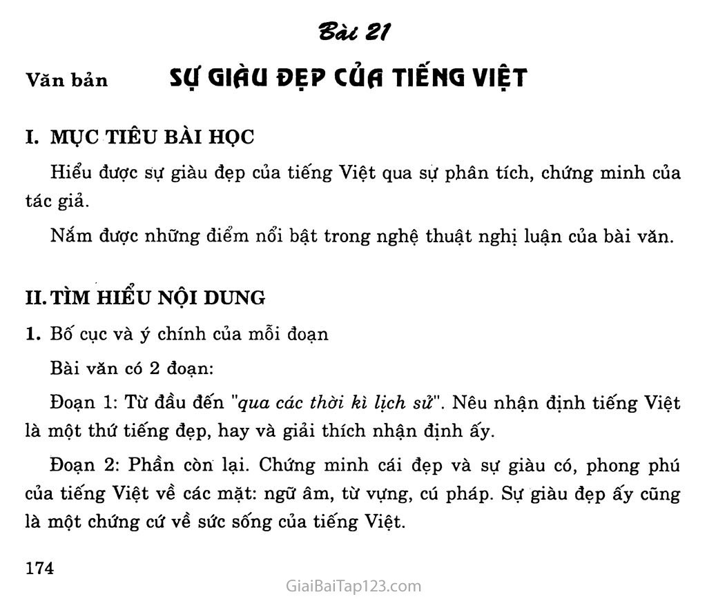 Sự giàu đẹp của tiếng Việt trang 1