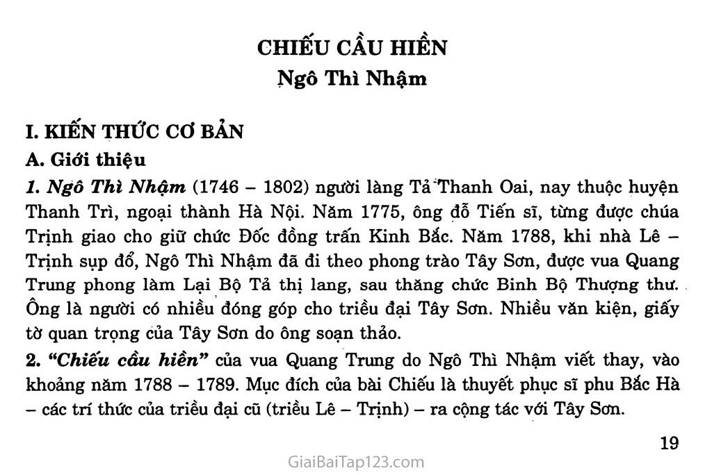 Chiếu cầu hiền trang 1 Chiếu cầu hiền trang 1