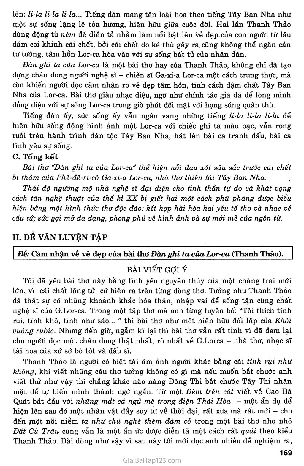 Đàn ghi ta của Lor - Ca (Thanh Thảo, 1985) trang 4