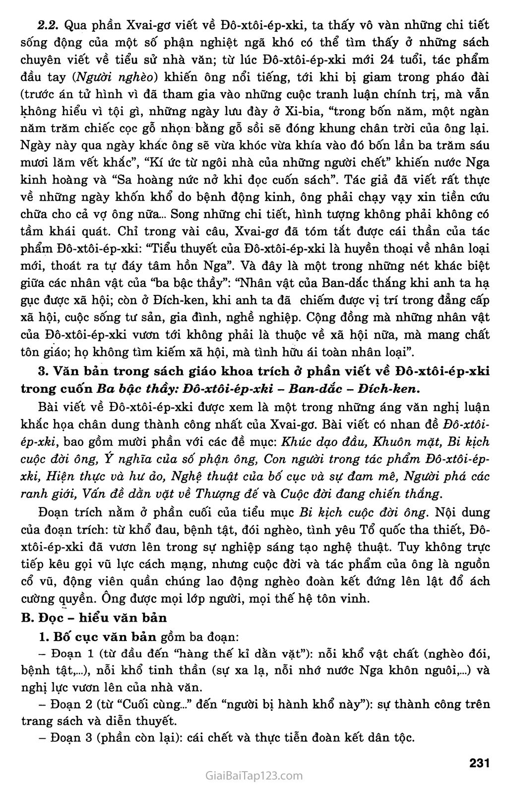 Đô - xtôi - ép - xki (Xvai - gơ) trang 2