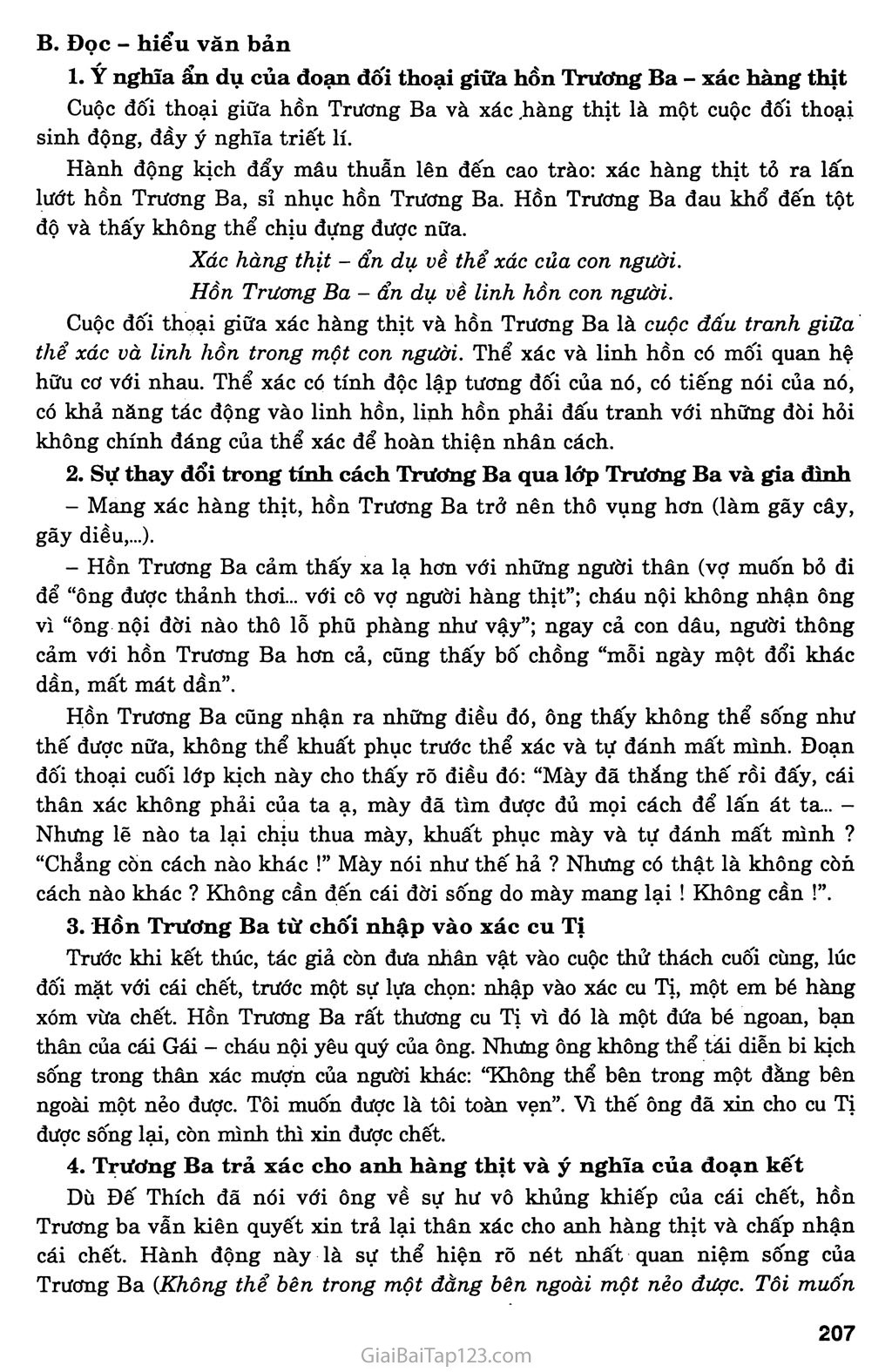 Hồn Trương Ba, da hàng thịt (Lưu Quang Vũ, 1981 - 1984) trang 2