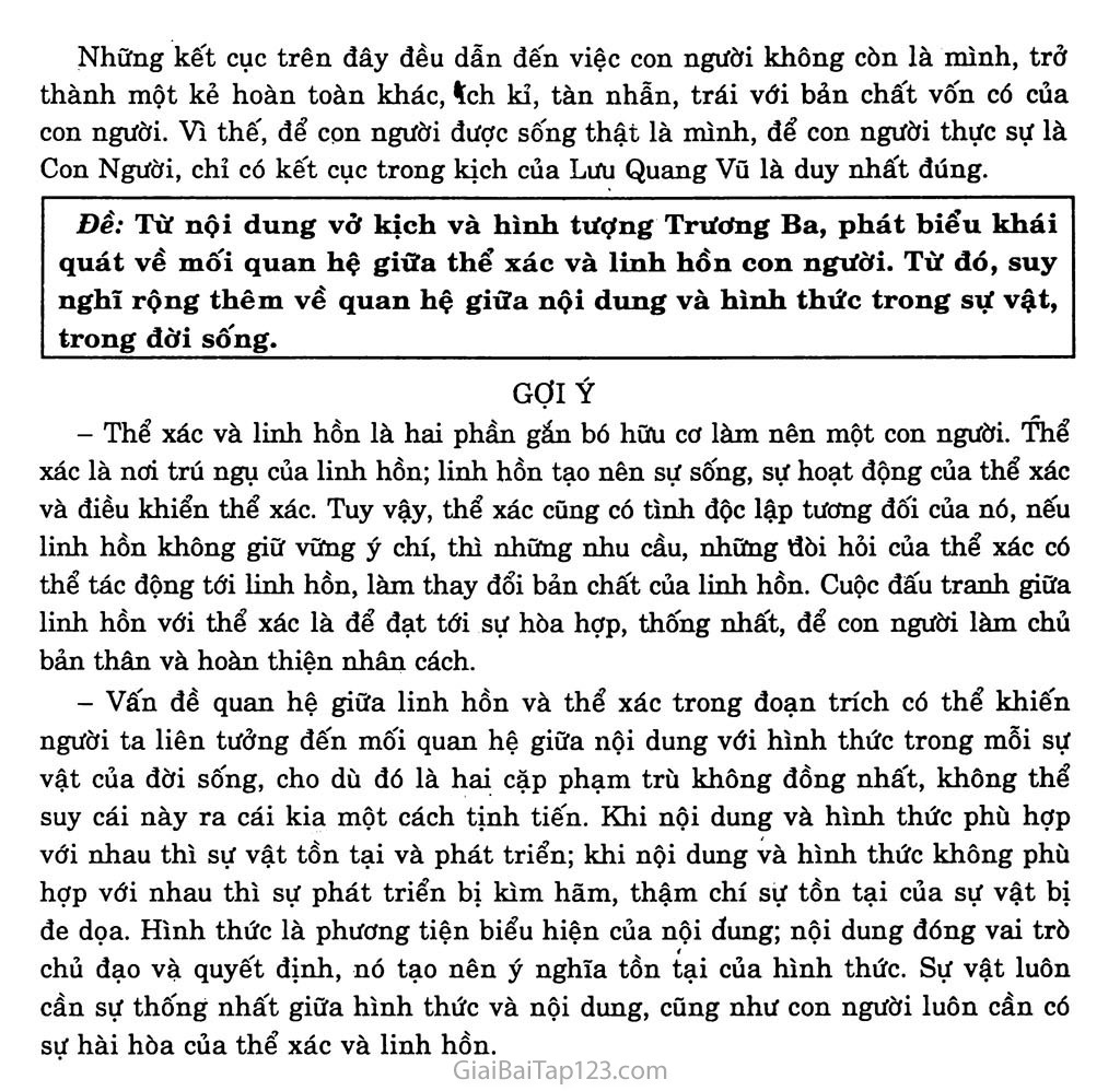 Hồn Trương Ba, da hàng thịt (Lưu Quang Vũ, 1981 - 1984) trang 4