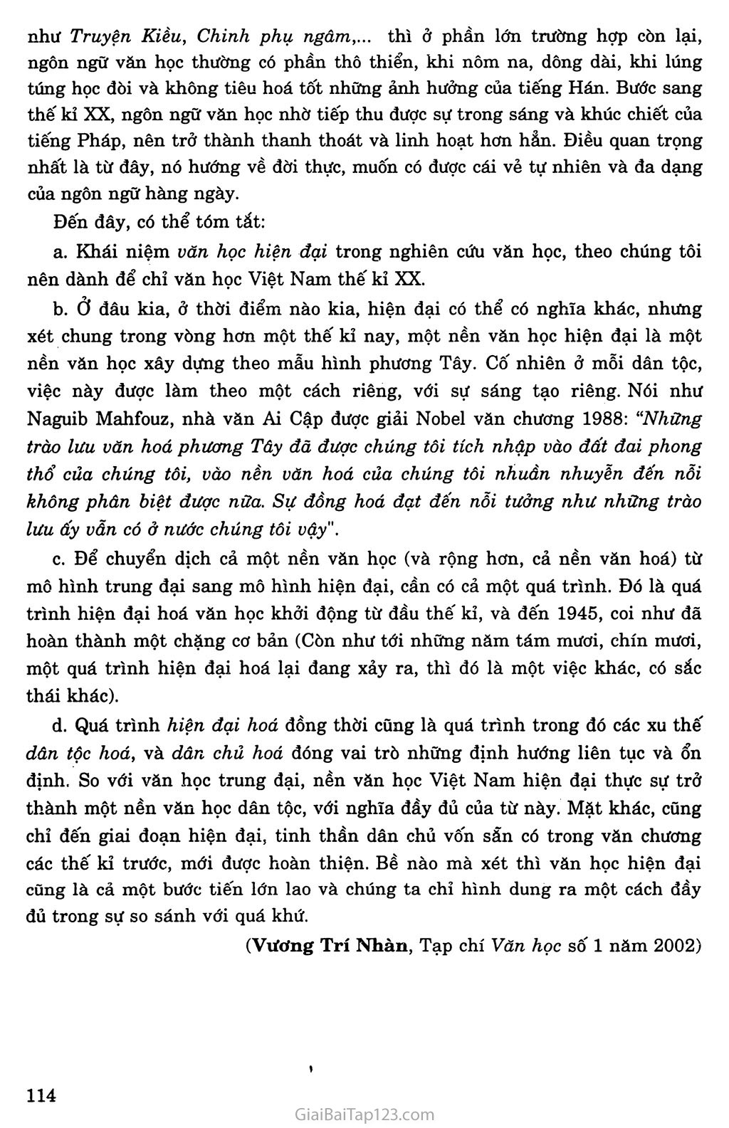 Khái quát văn học Việt Nam từ đầu thế kỉ XX đến cách mạng tháng Tám năm 1945 trang 10