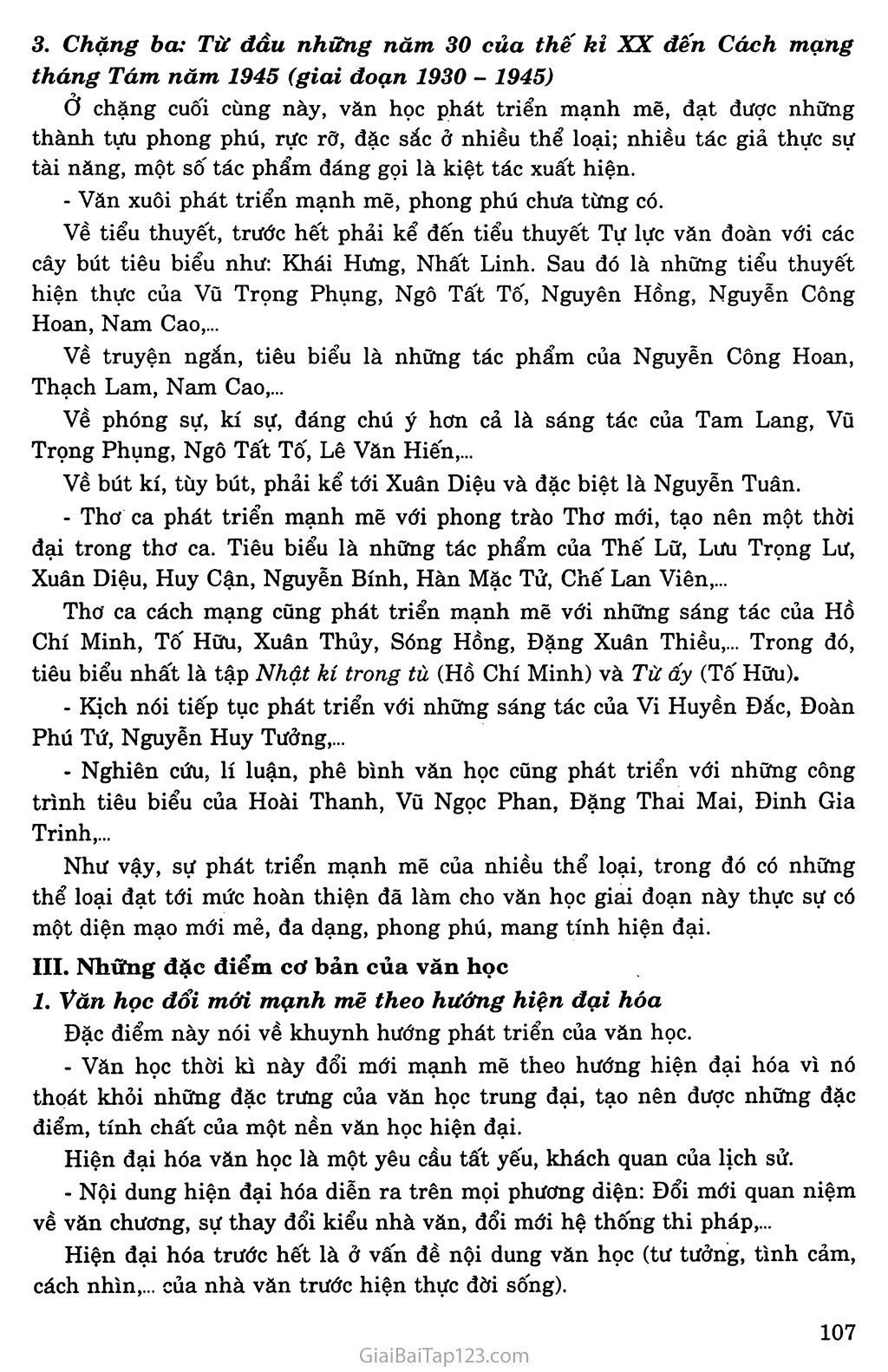 Khái quát văn học Việt Nam từ đầu thế kỉ XX đến cách mạng tháng Tám năm 1945 trang 3