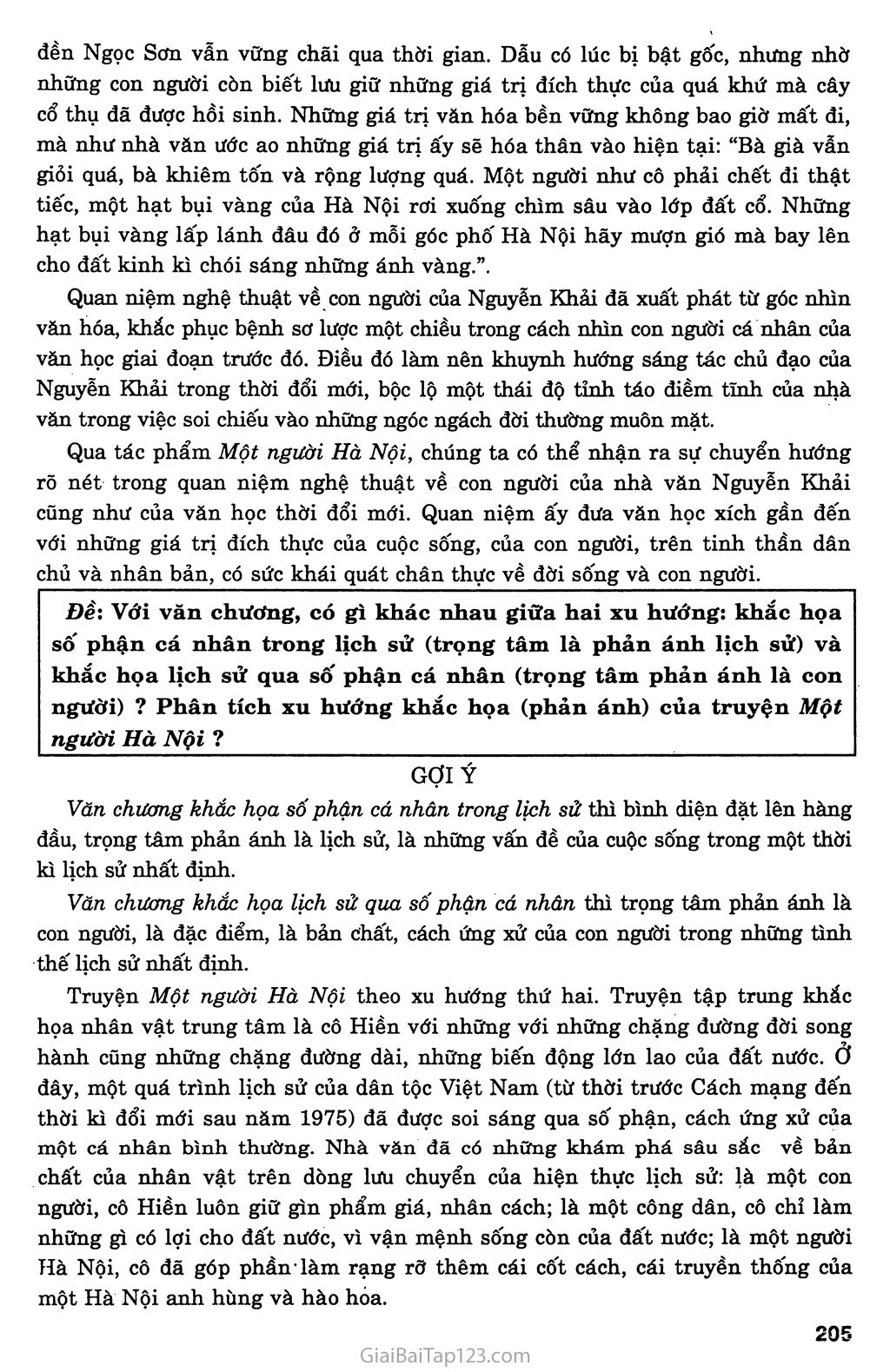 Một người Hà Nội (Nguyễn Khải, 1990) trang 10
