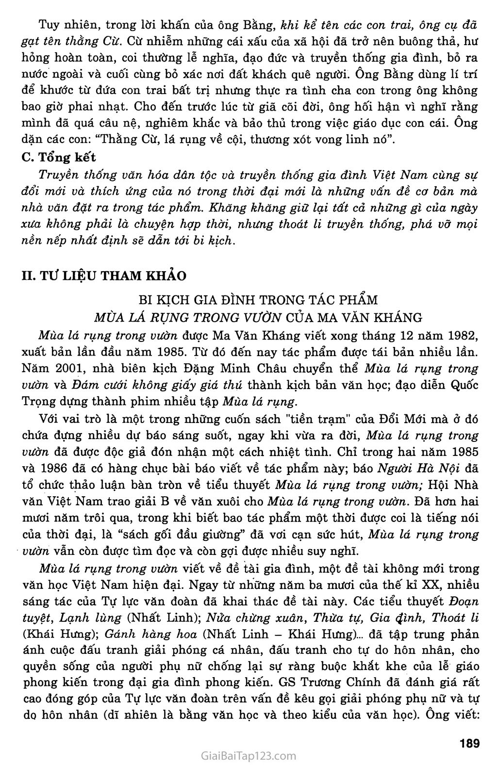Mùa lá rụng trong vườn (Ma Văn Kháng, 1985) trang 3