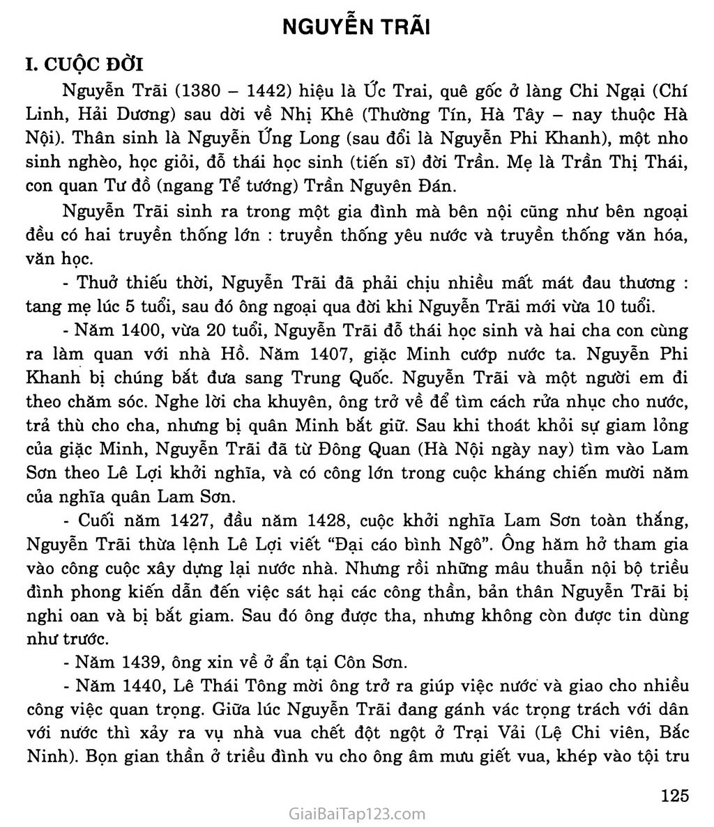 Nguyễn Trãi trang 1
