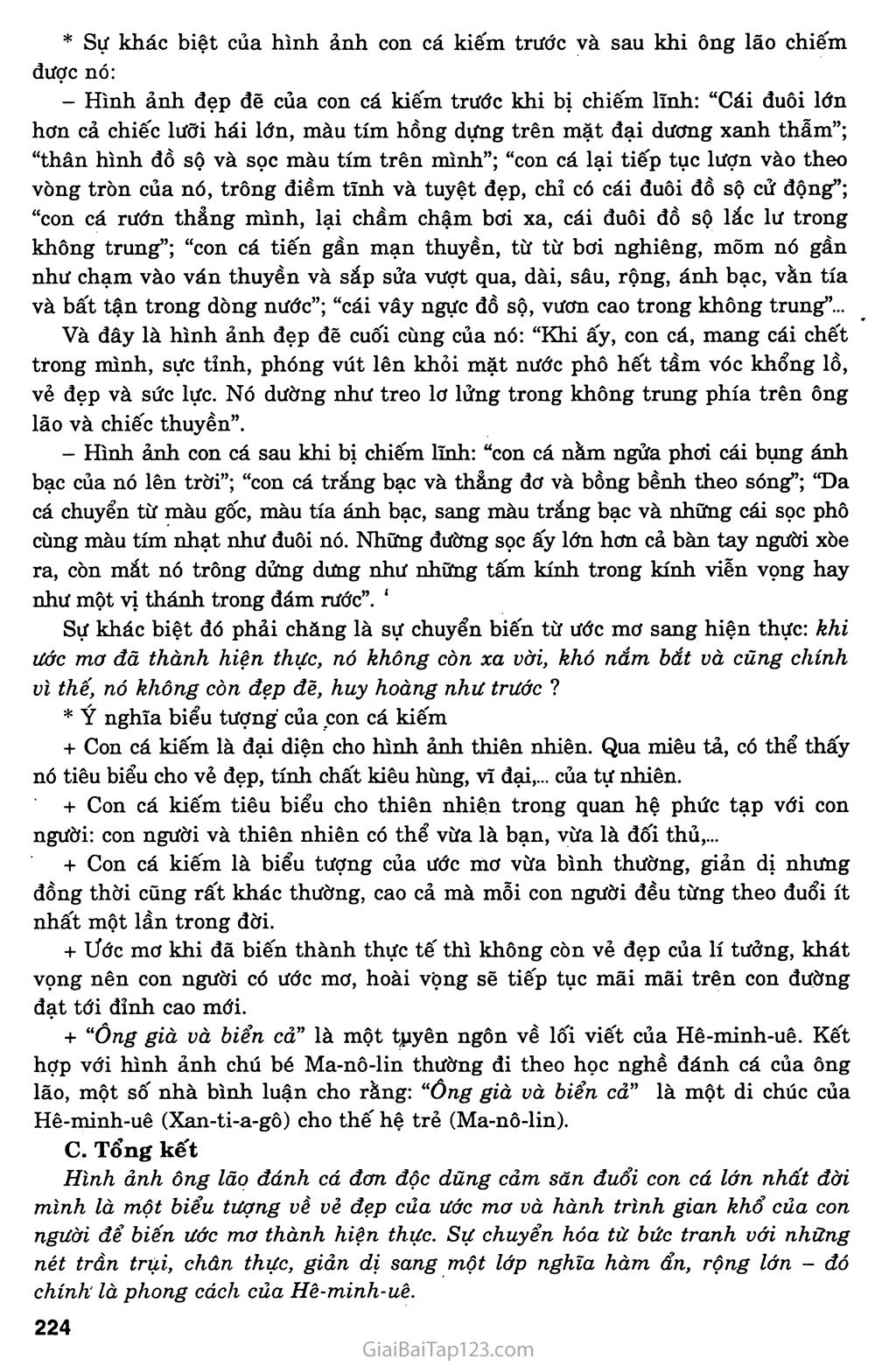 Ông già và biển cả (Hê - minh - uê, 1952) trang 4