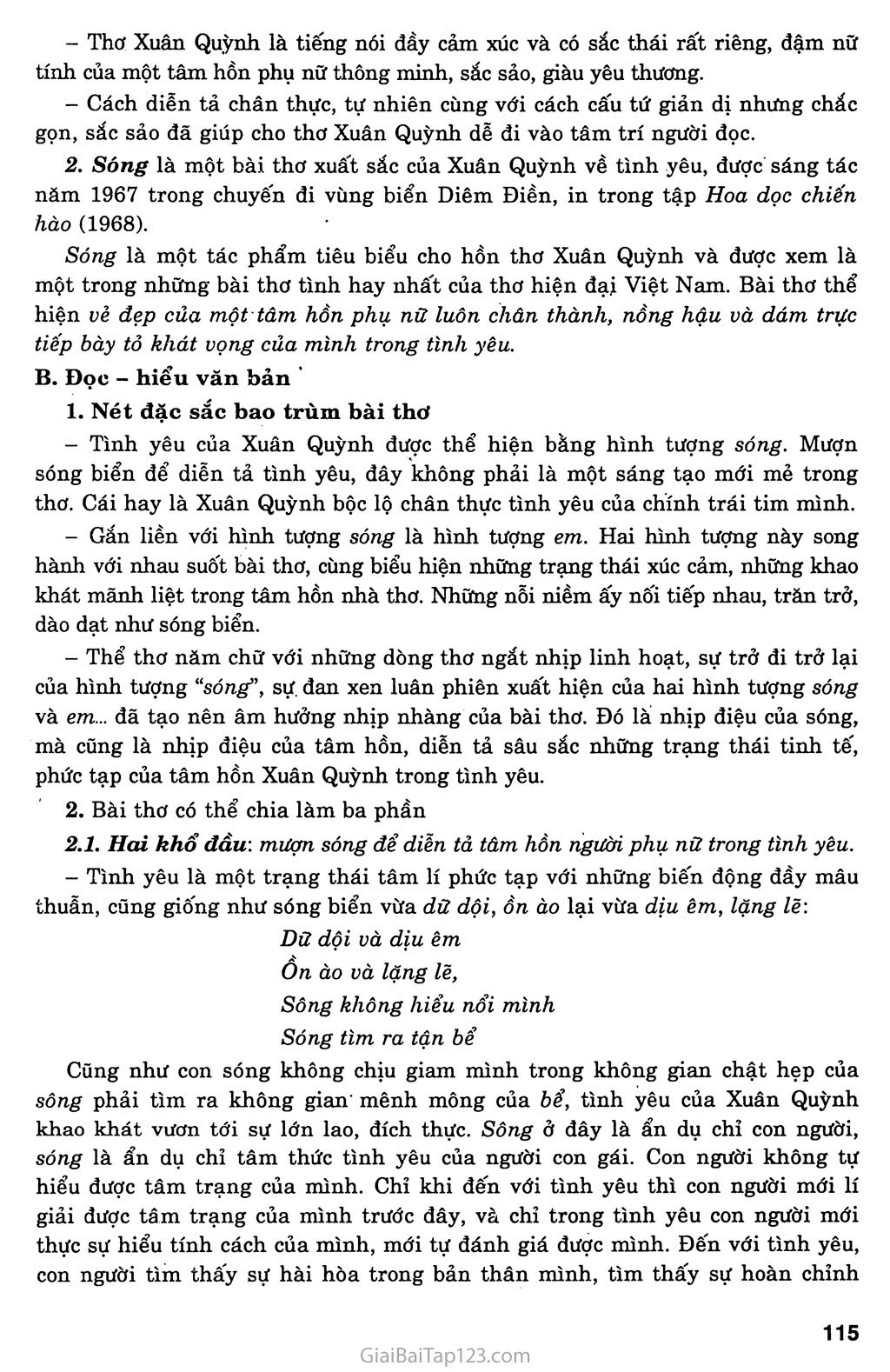 Sóng (Xuân Quỳnh, 1967) trang 2