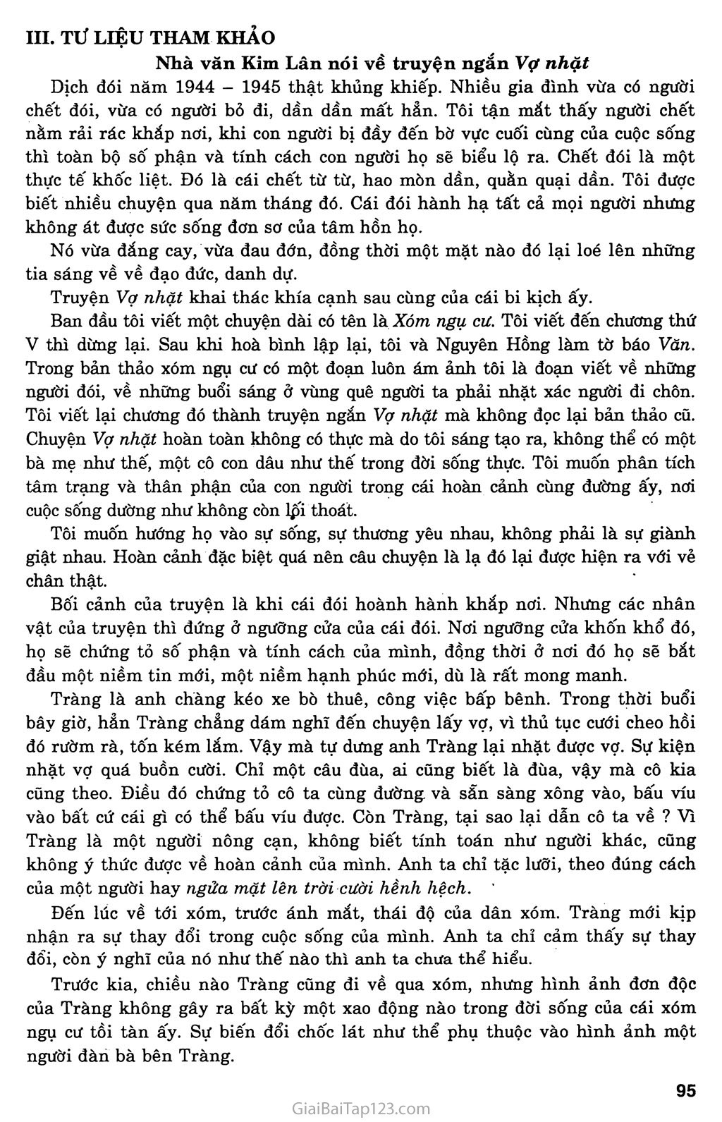 Vợ nhặt (Kim Lân, 1955) trang 15
