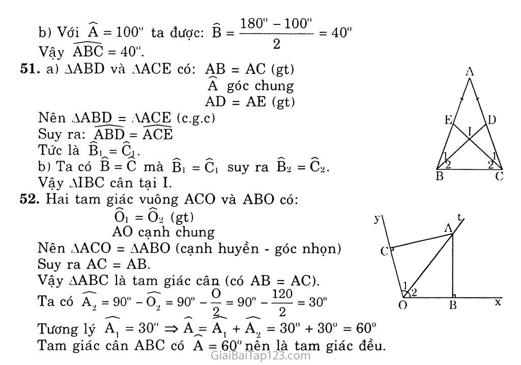 Bài 6. Tam giác cân trang 5