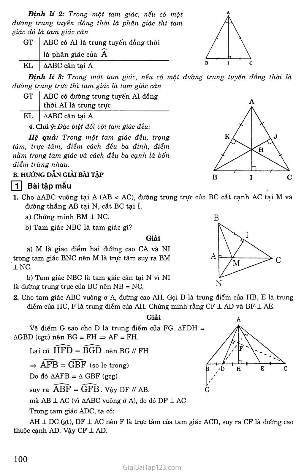 Bài 9. Tính chất ba đường cao của tam giác trang 2