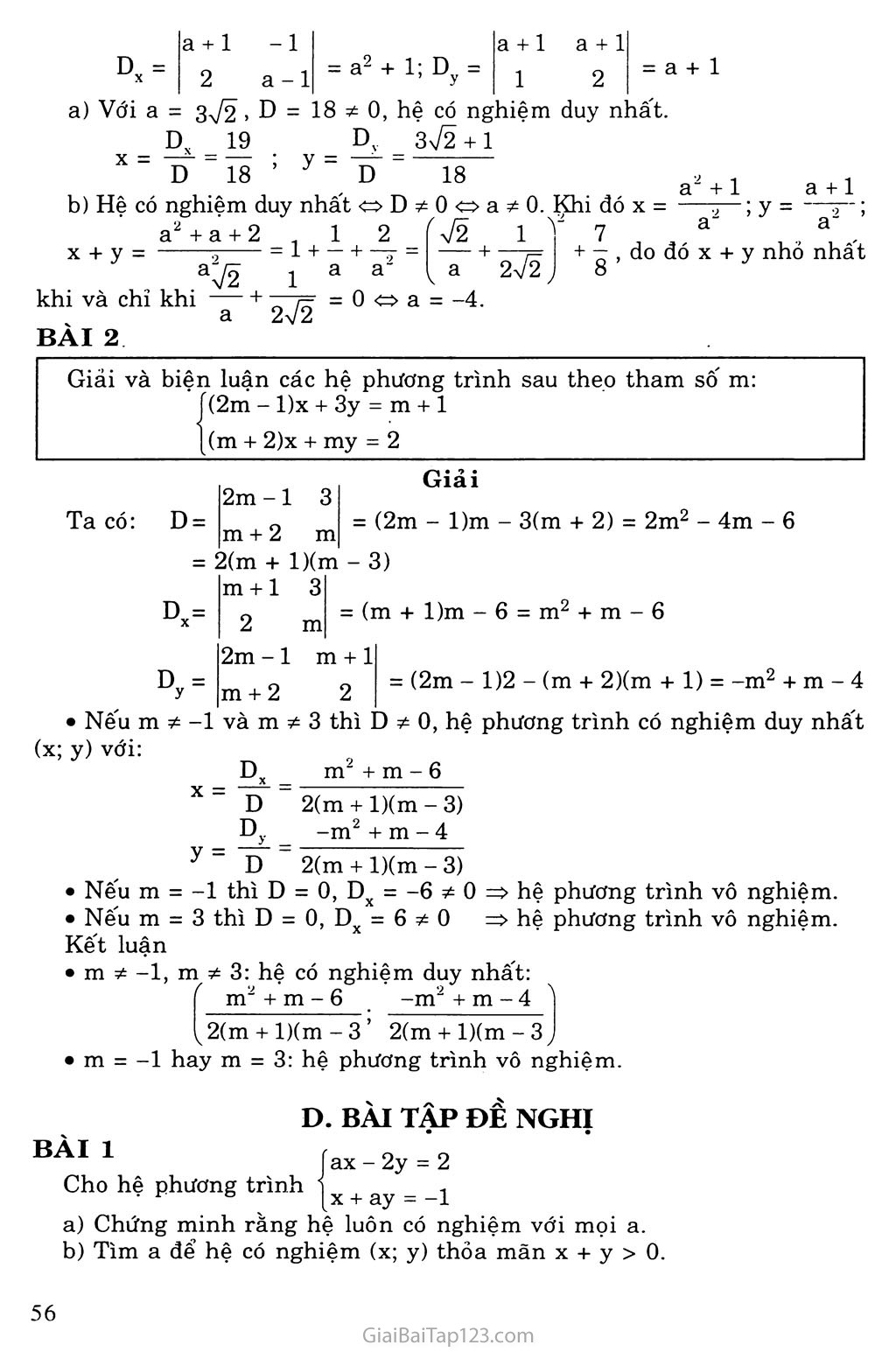 Bài 3. Phương trình và hệ phương trình bậc nhất nhiều ẩn trang 5