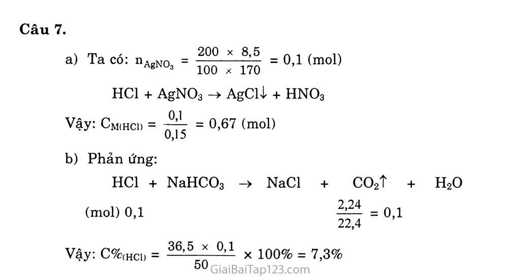 Bài 22. Hiđro clorua, axit clohiđric và muối clorua trang 5