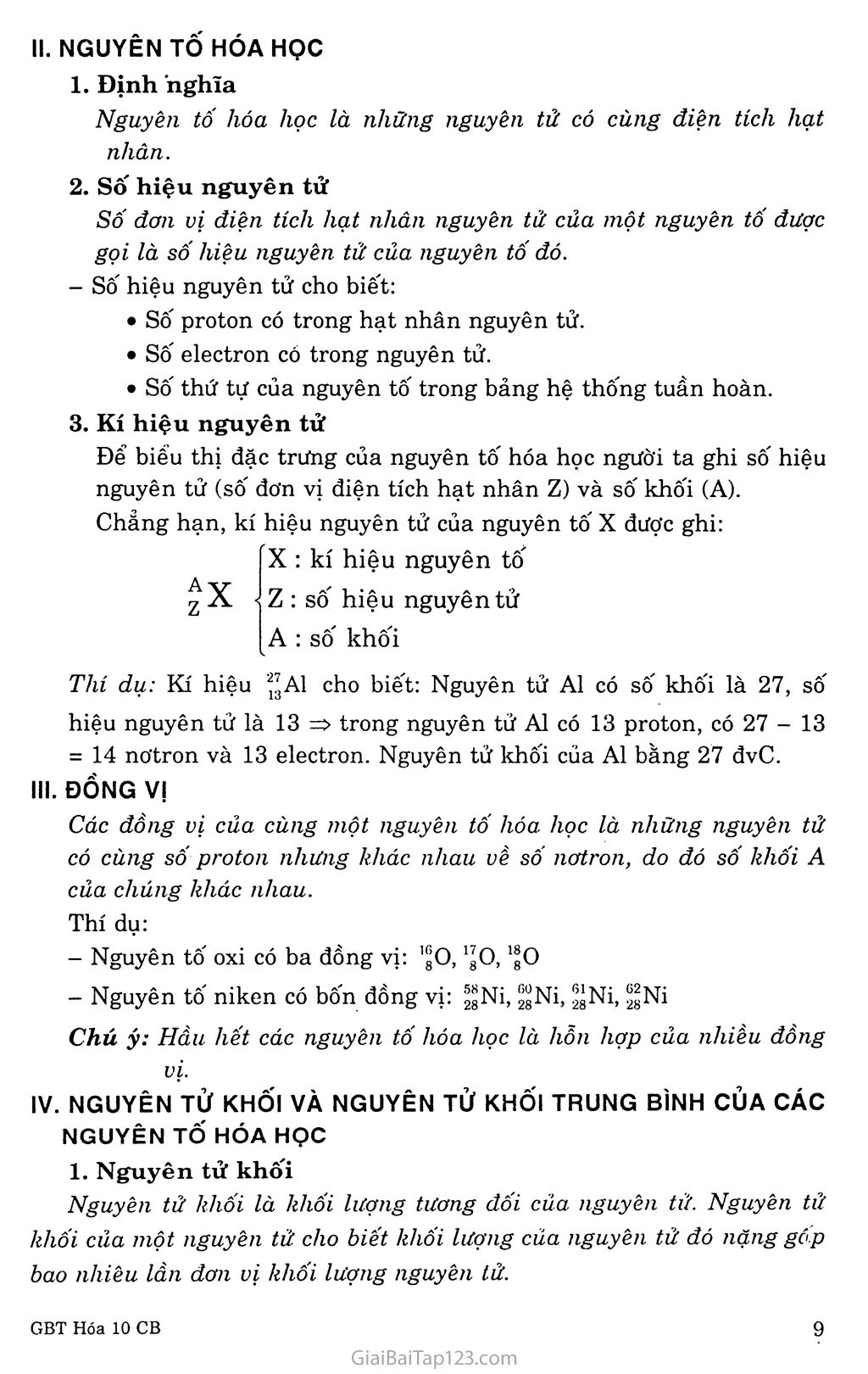 Bài 2. Hạt nhân nguyên tử, nguyên tố hóa học, đồng vị trang 2
