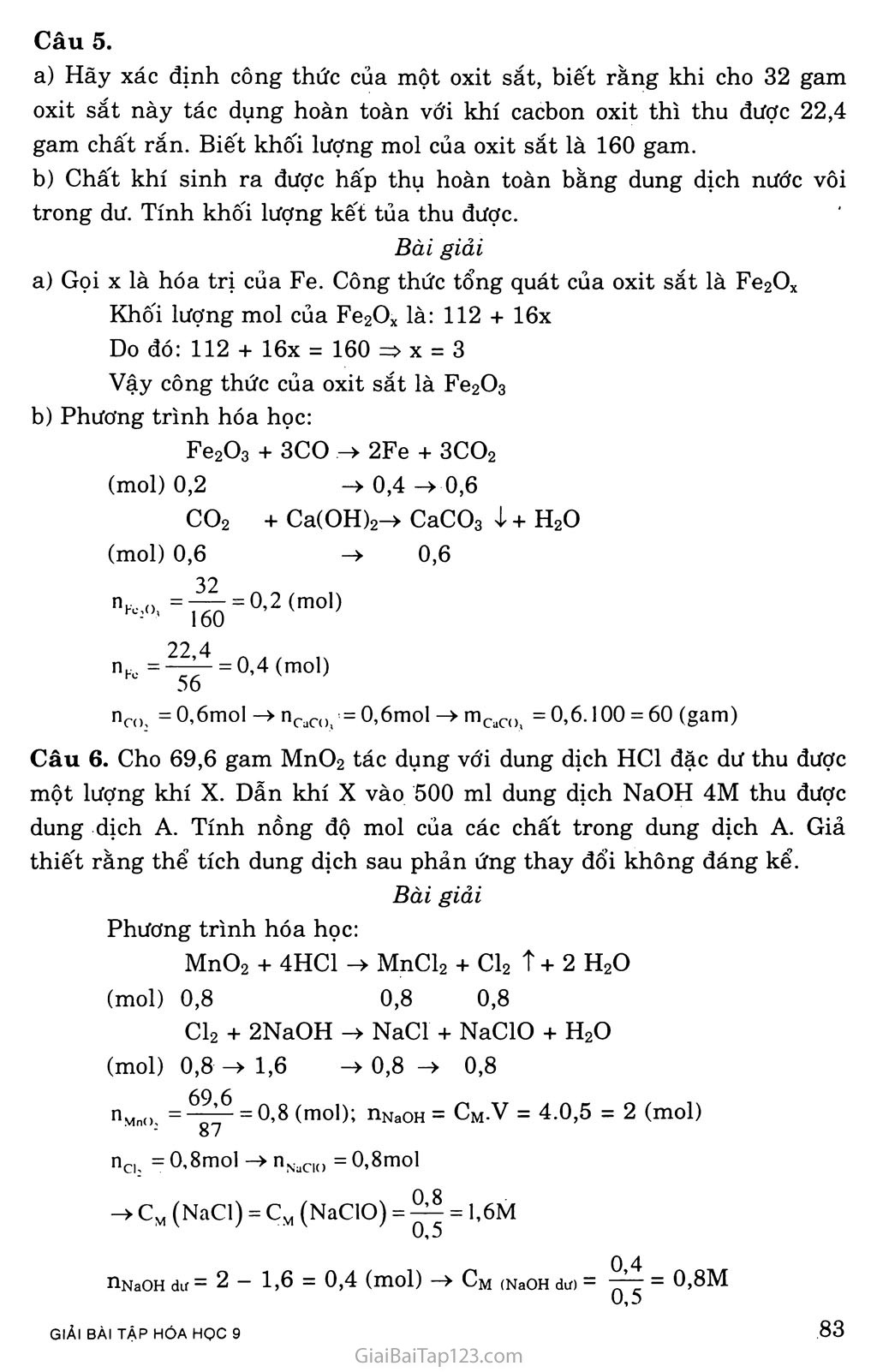 Bài 32. Luyện tập chương III: Phi kim - Sơ lược về bảng tuần hoàn các nguyên tố hóa học trang 3