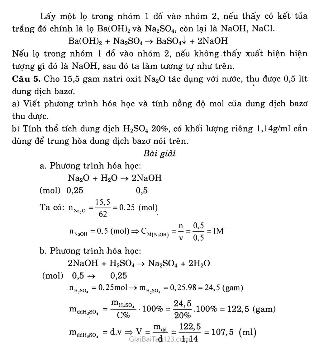 Bài 7. Tính chất hóa học của bazơ trang 3