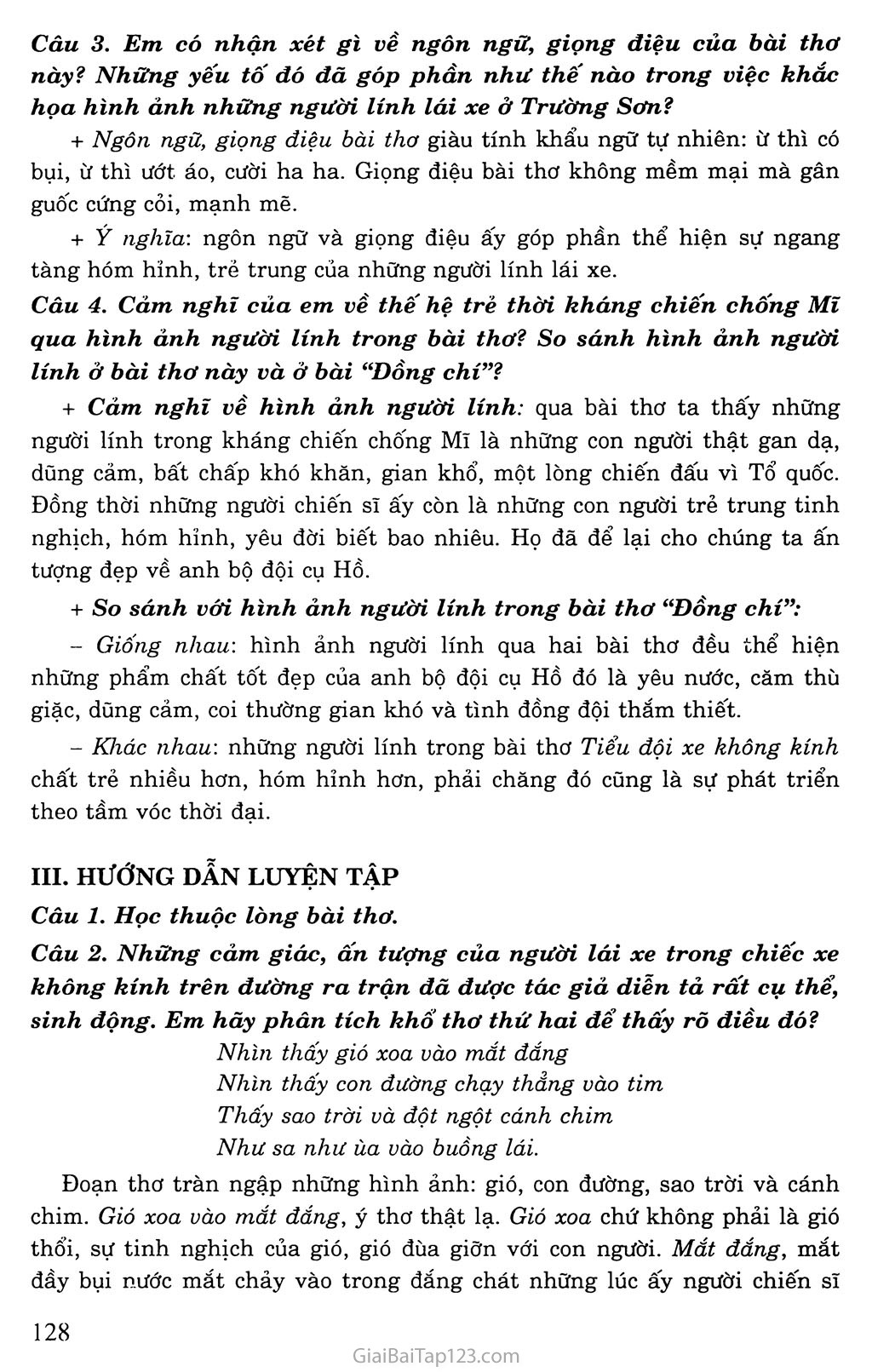 Bài thơ về tiểu đội xe không kính trang 4