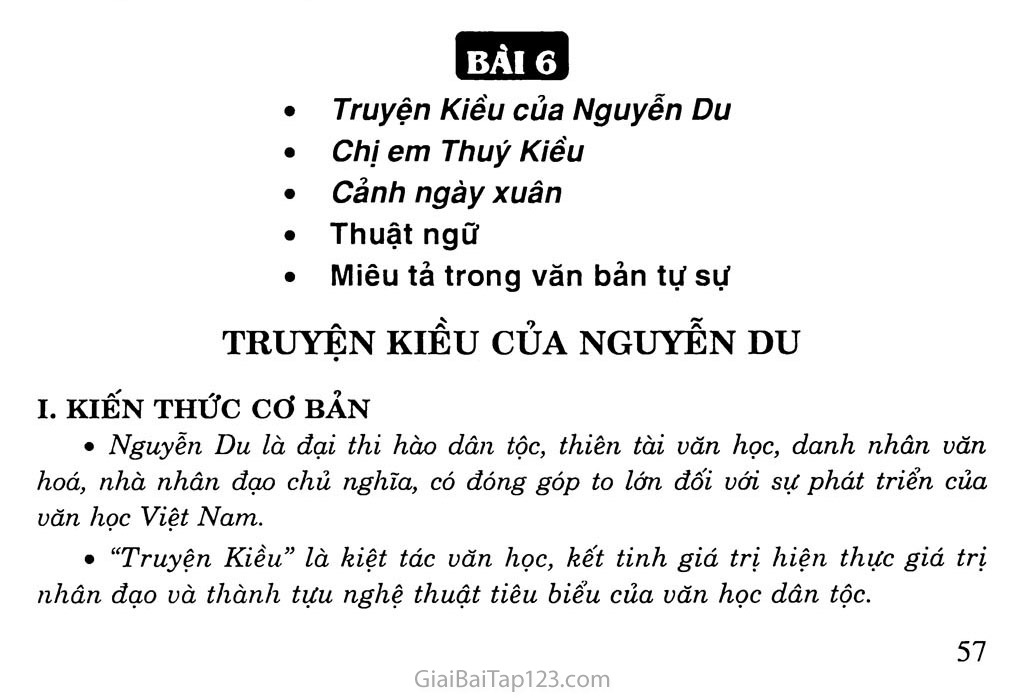 Truyện Kiều của Nguyễn Du trang 1