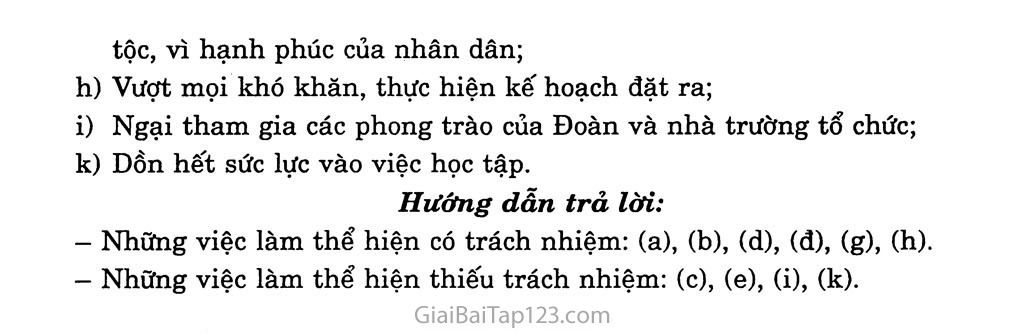 Bài 11. Trách nhiệm của thanh niên trong sự nghiệp công nghiệp hóa, hiện đại hóa đất nước trang 8 Bài 11. Trách nhiệm của thanh niên trong sự nghiệp công nghiệp hóa, hiện đại hóa đất nước trang 8