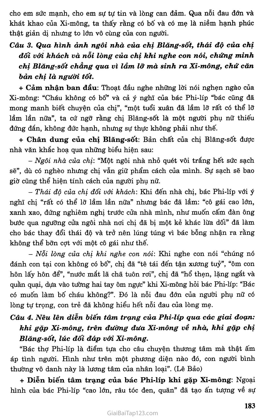 Bố của Xi - mông (trích) trang 3