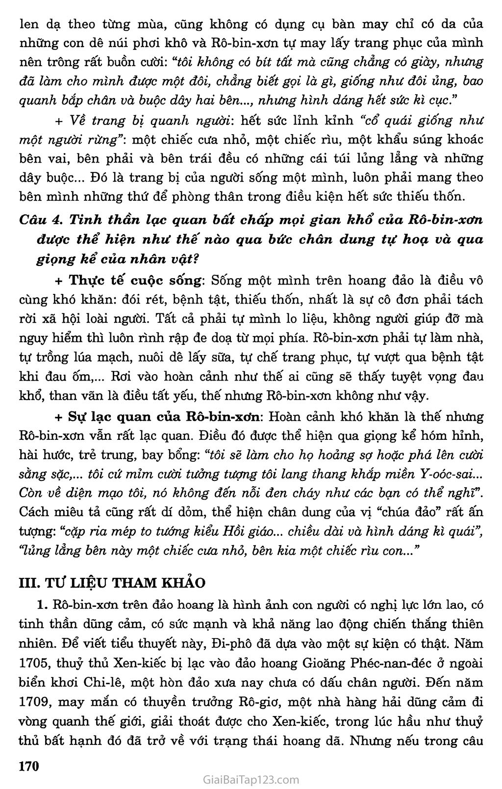 Rô - bin - xơn ngoài đảo hoang (trích Rô - bin - xơn Cru - xô) trang 3