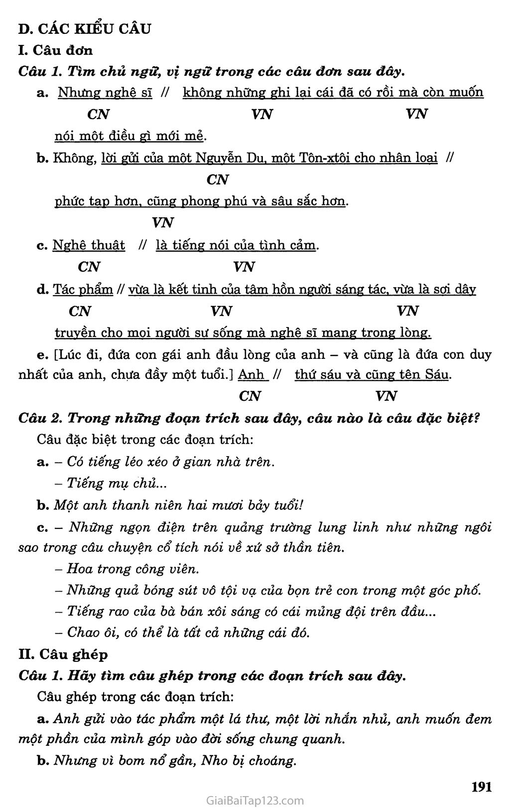 Tổng kết về ngữ pháp (tiếp theo) trang 3