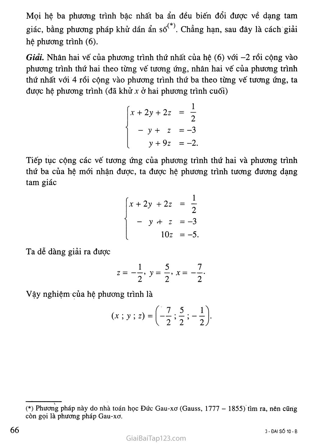 Bài 3. Phương trình và hệ phương trình bậc nhất nhiều ẩn trang 4