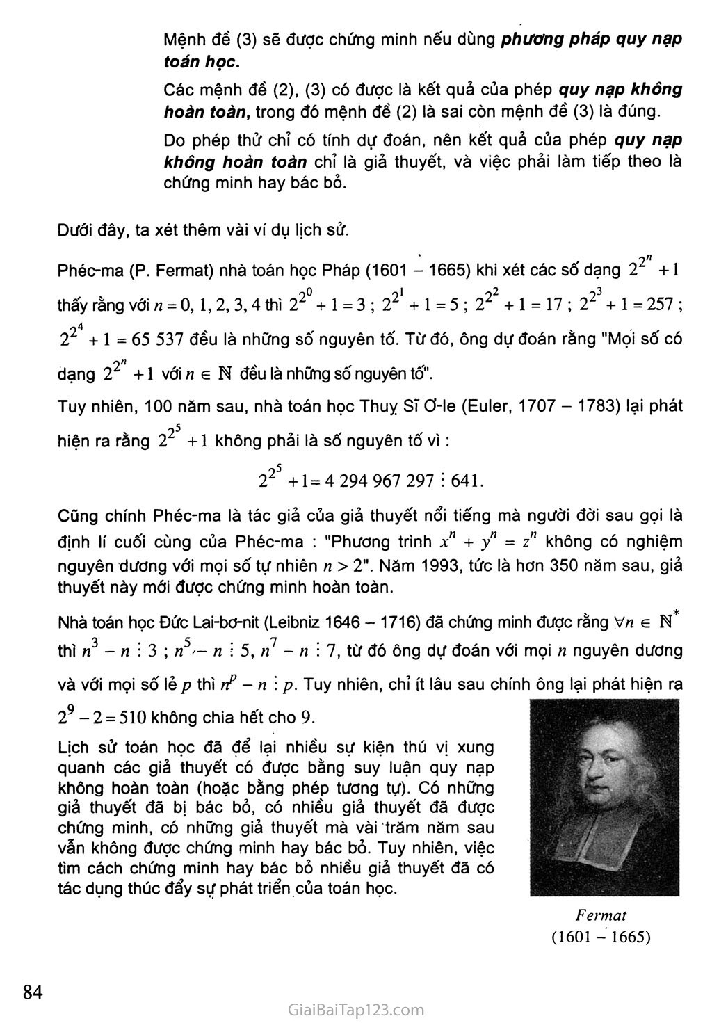 Bài 1. Phương pháp quy nạp toán học trang 6