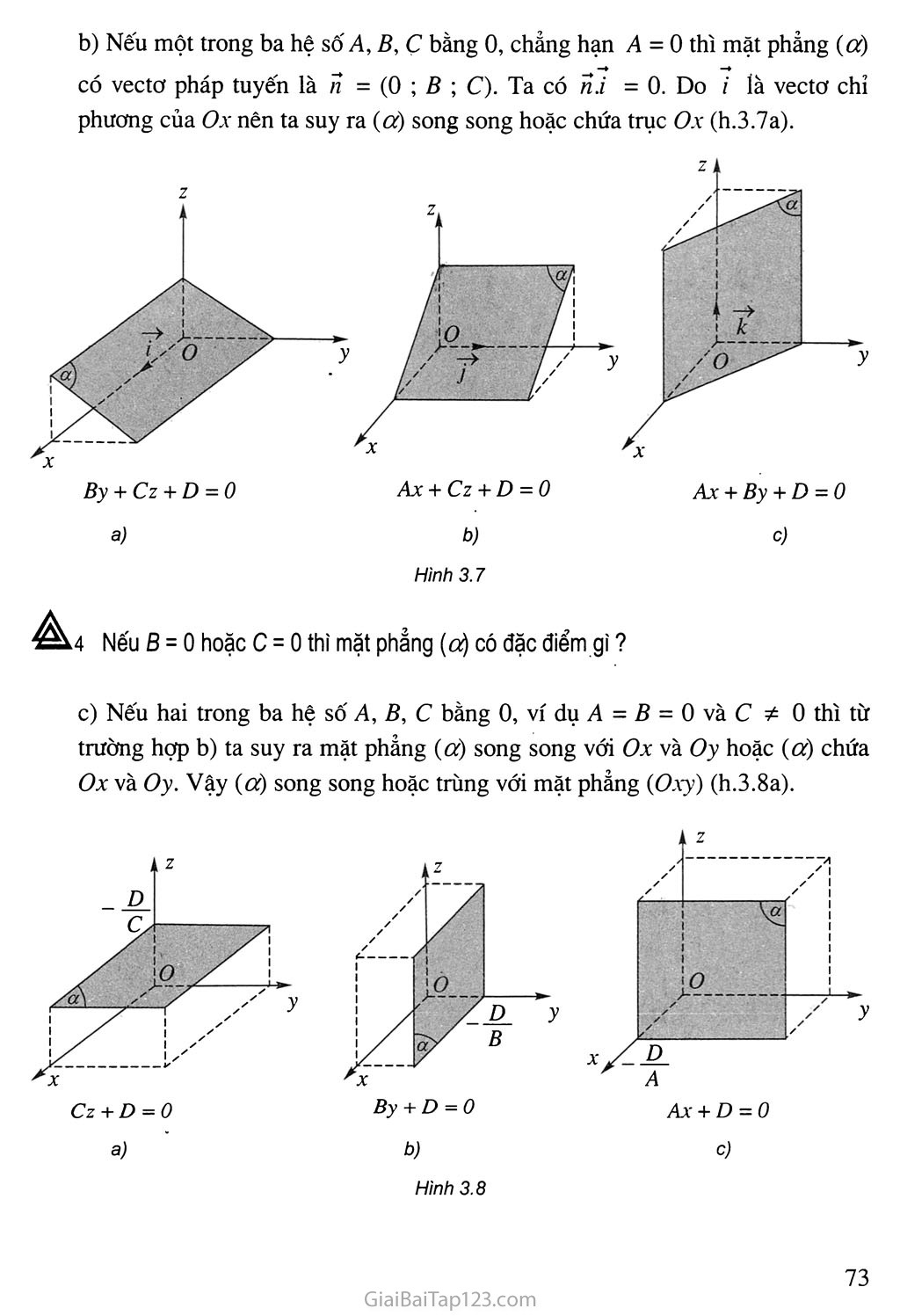 Bài 2. Phương trình mặt phẳng trang 5