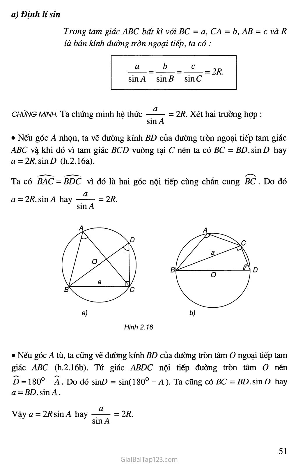 Bài 3. Các hệ thức lượng trong tam giác và giải tam giác - Câu hỏi và bài tập trang 6