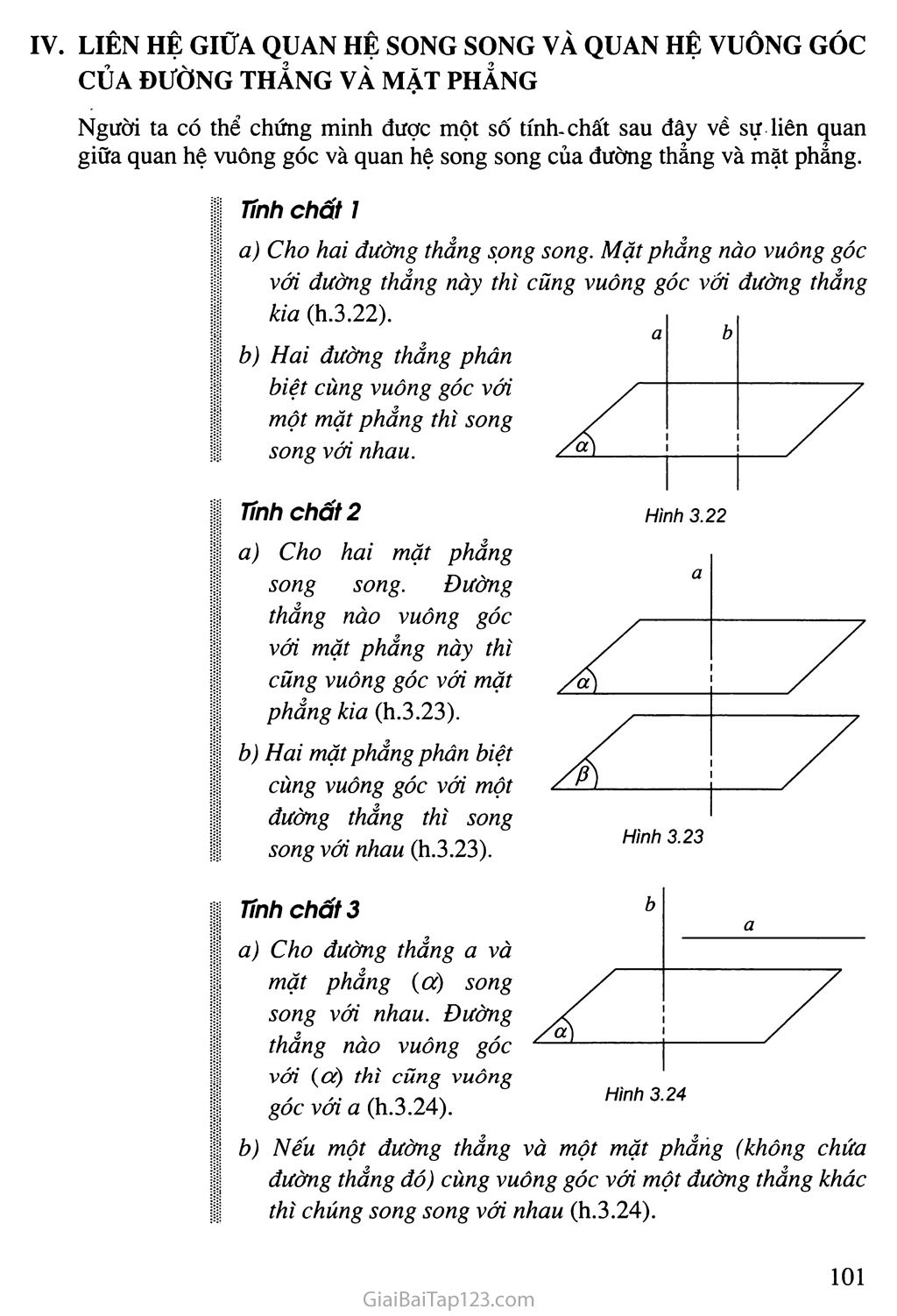 Bài 3. Đường thẳng vuông góc với mặt phẳng trang 4