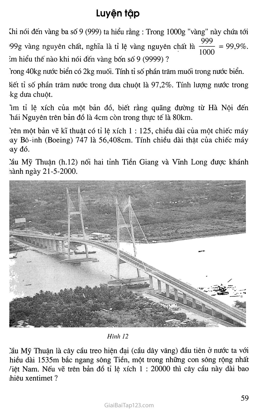 Bài 16. Tìm tỉ số của hai số trang 4 Bài 16. Tìm tỉ số của hai số trang 4