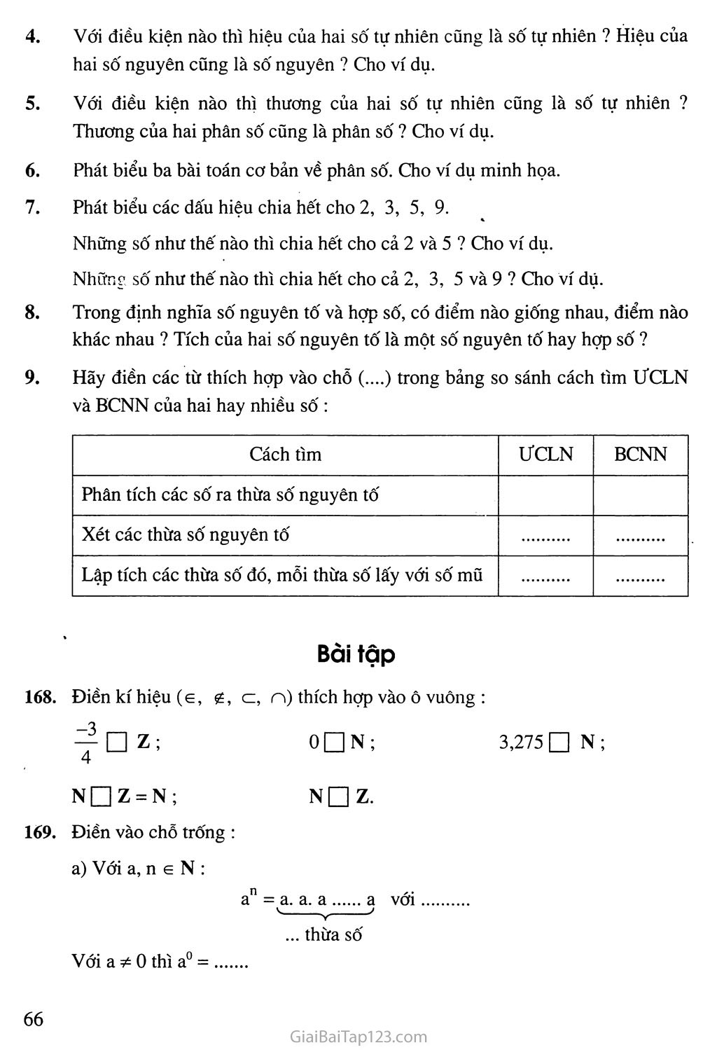 Ôn tập cuối năm phần số học trang 2 Ôn tập cuối năm phần số học trang 2