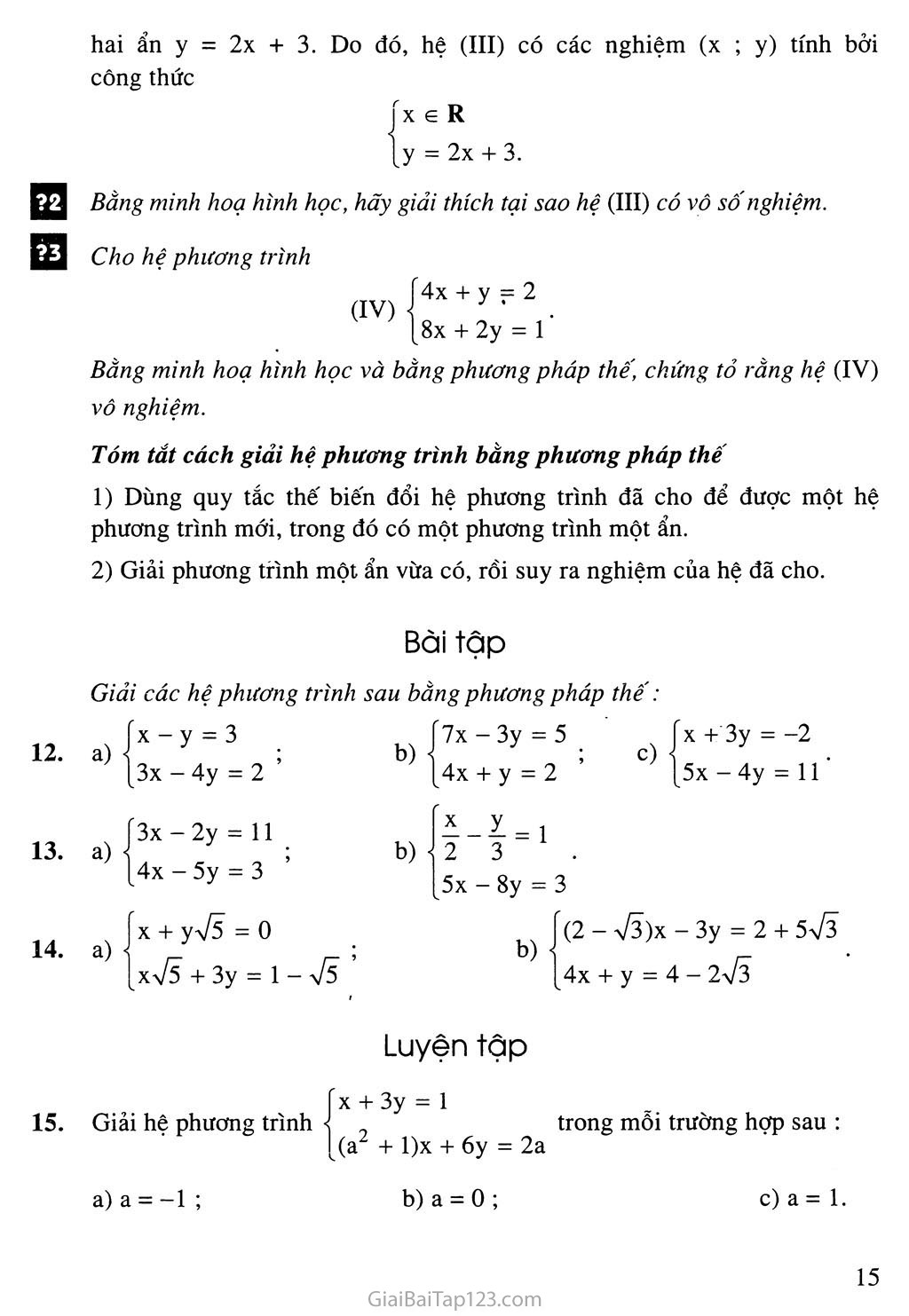 Giải toán 9 Bài 5. Giải bài toán bằng cách lập hệ phương trình