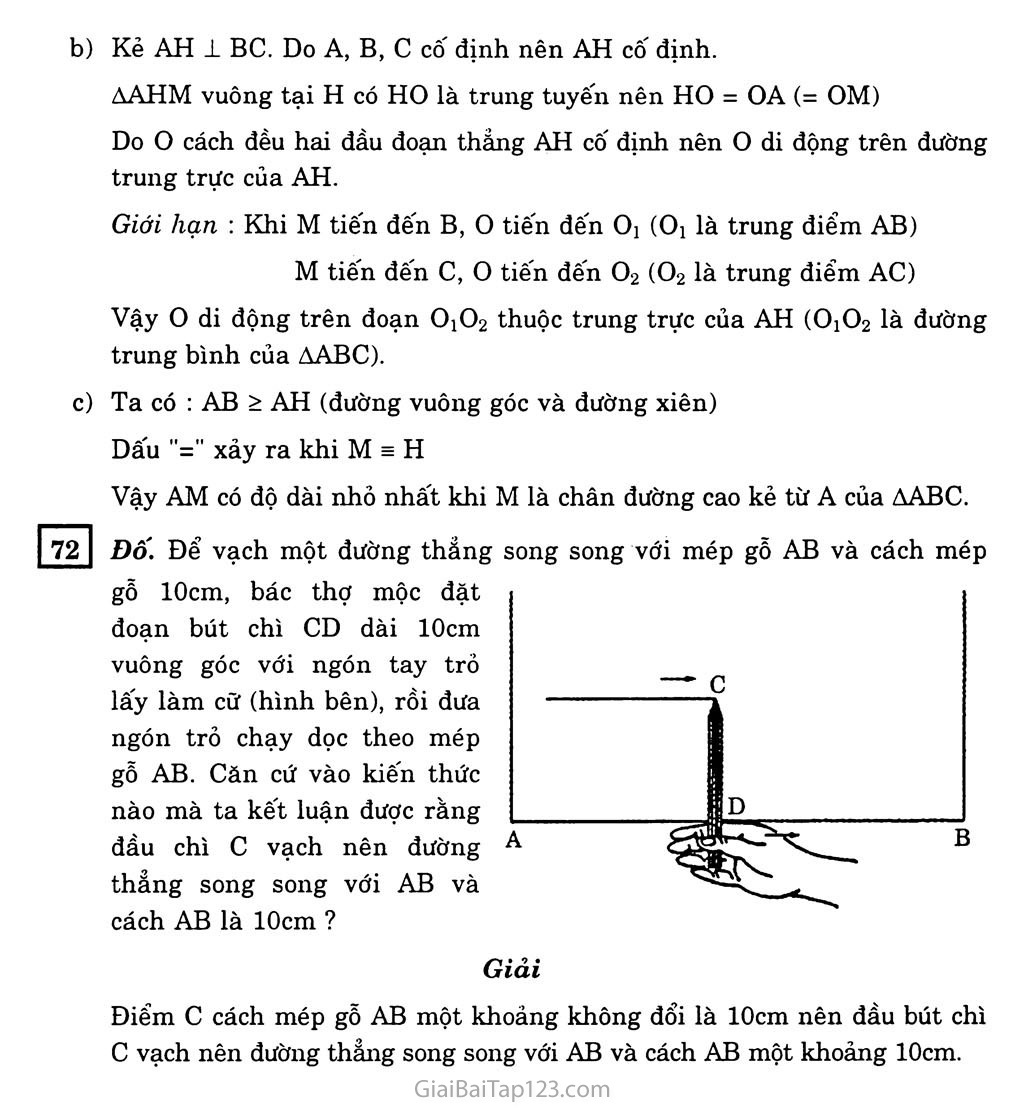 §10. Đường thẳng song song với một đường thẳng cho trước trang 5