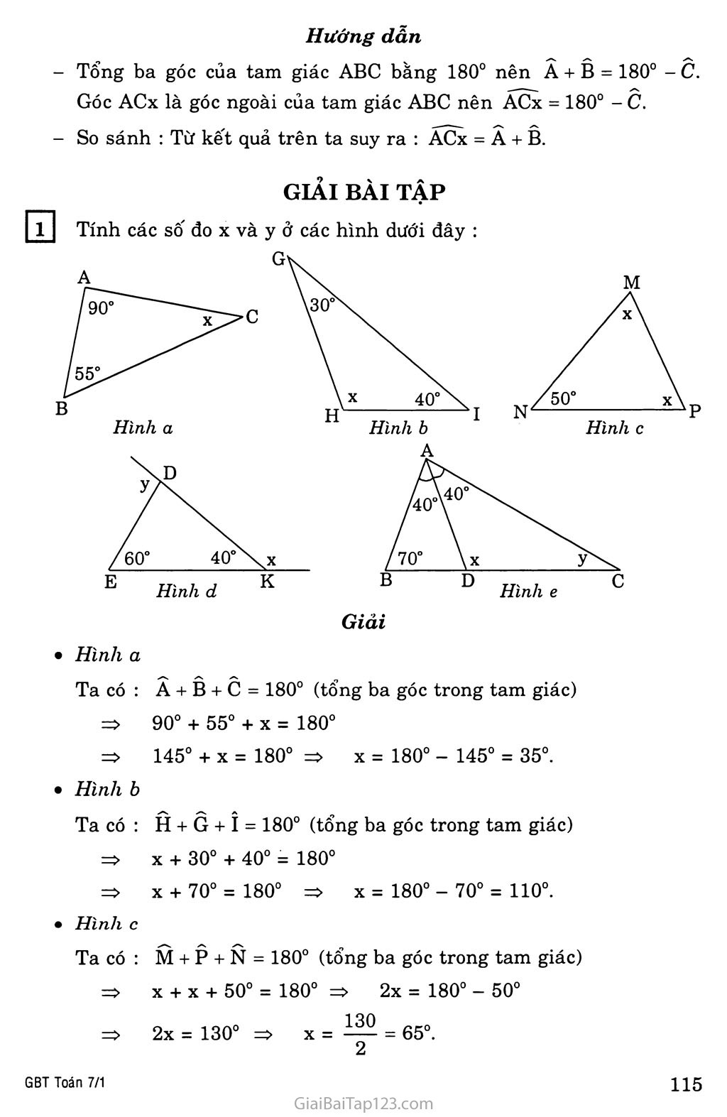 §1. Tổng ba góc của một tam giác trang 2
